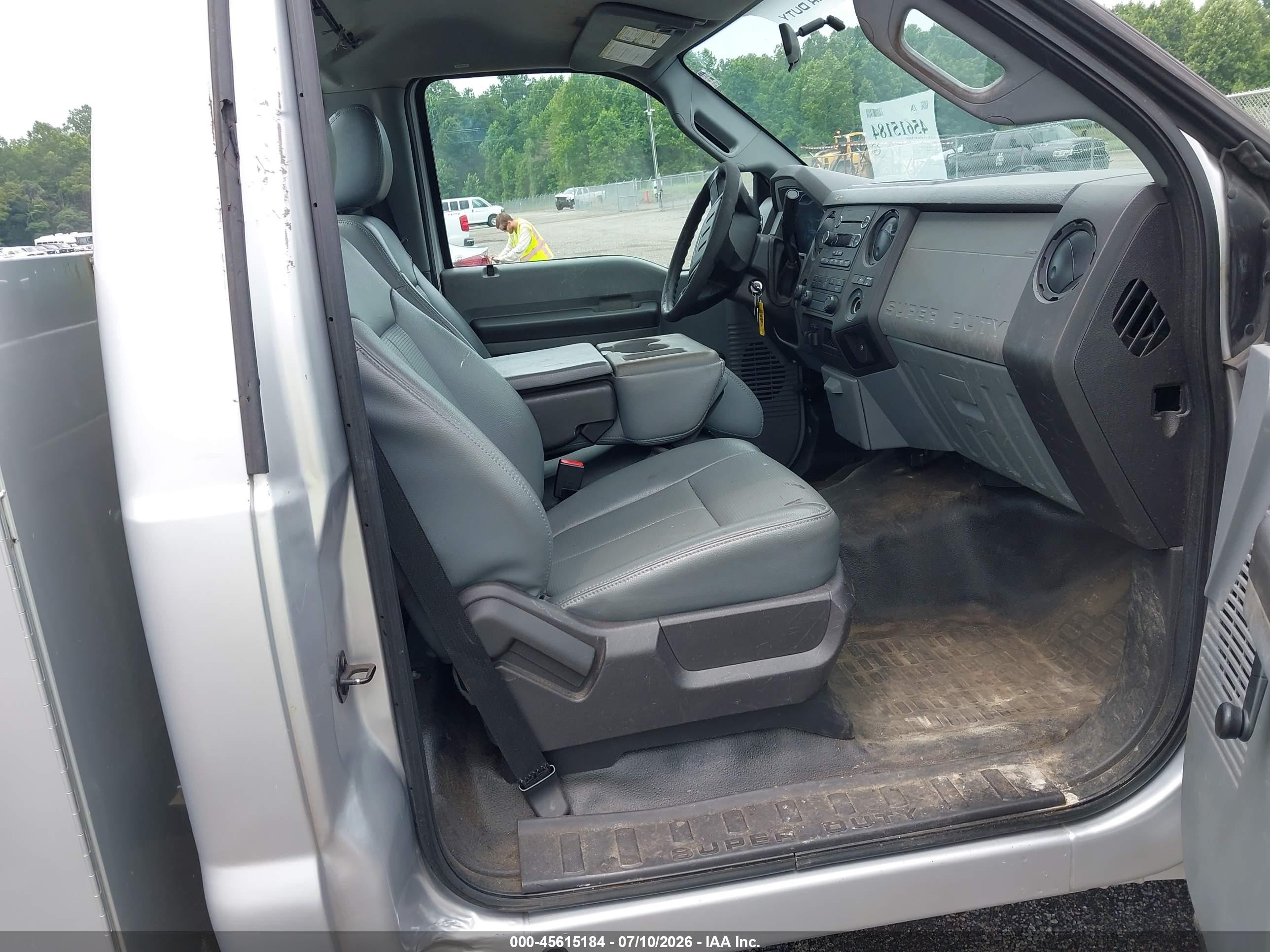 2015 Ford F-250 Xl Gray vin: 1FDBF2A63FED31863