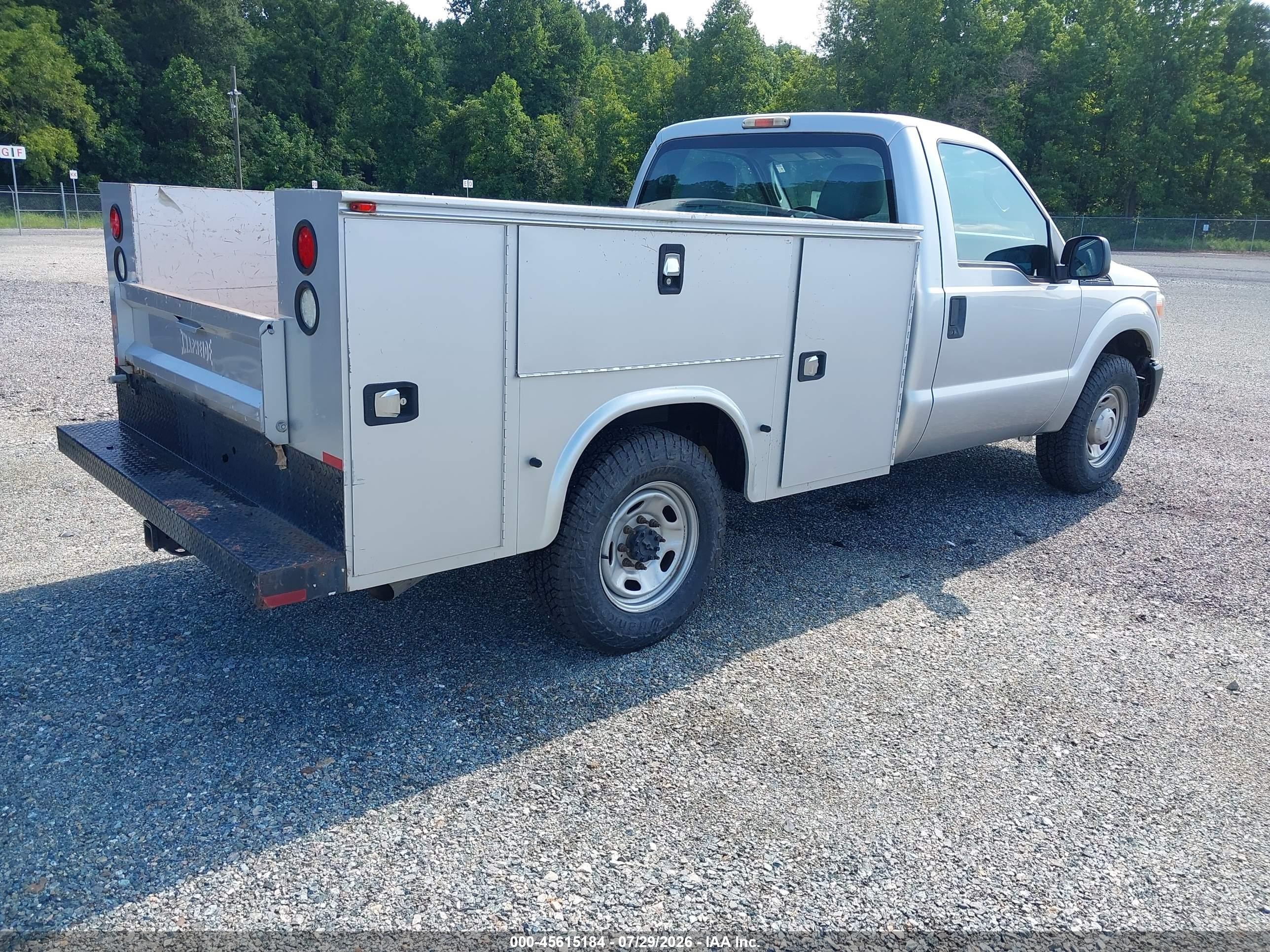 2015 Ford F-250 Xl Gray vin: 1FDBF2A63FED31863