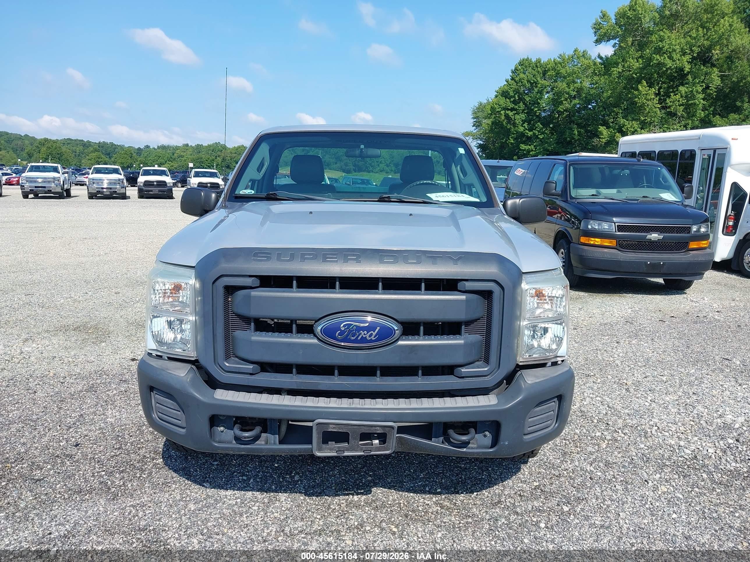 2015 Ford F-250 Xl Gray vin: 1FDBF2A63FED31863