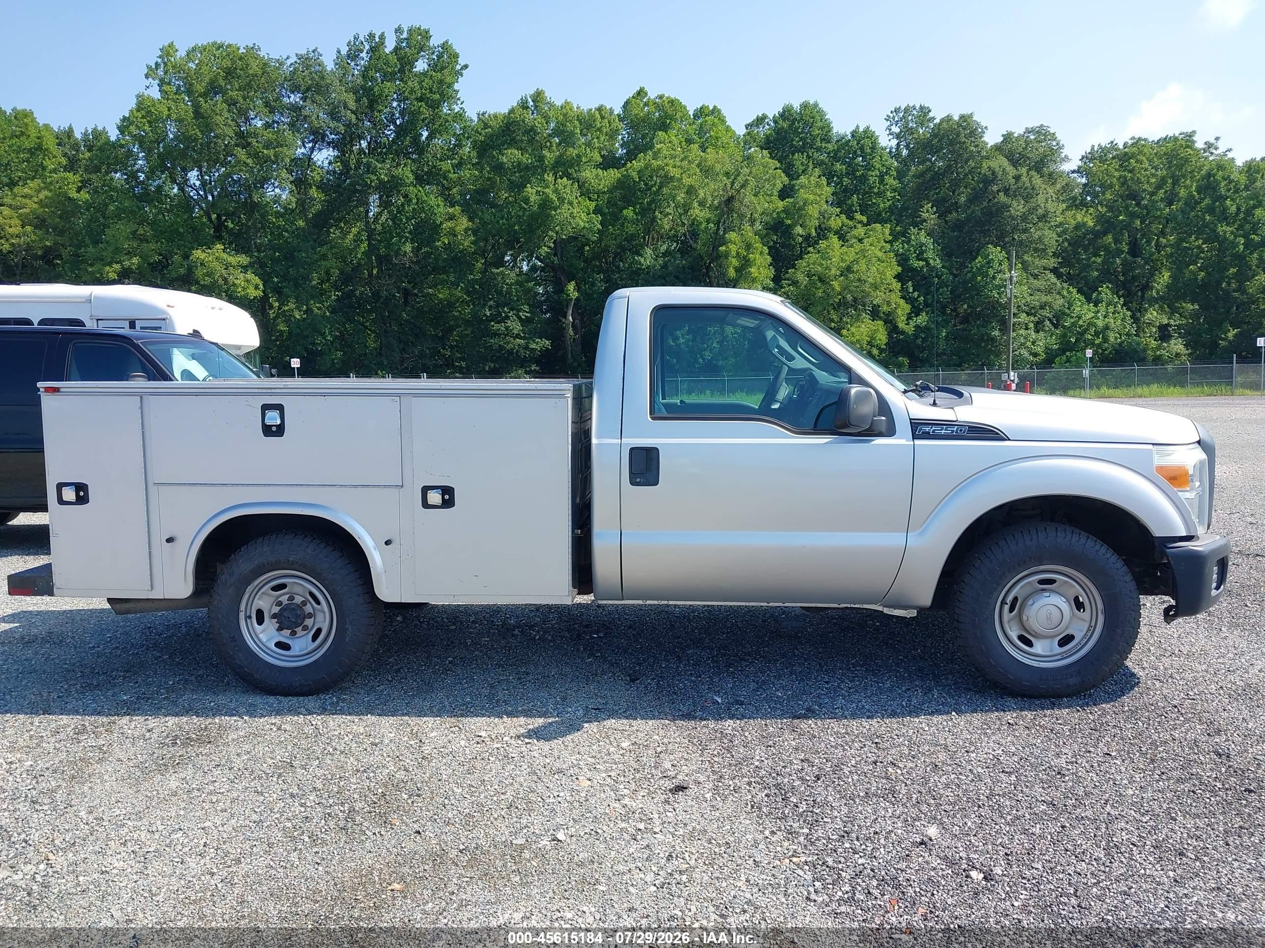 2015 Ford F-250 Xl Gray vin: 1FDBF2A63FED31863