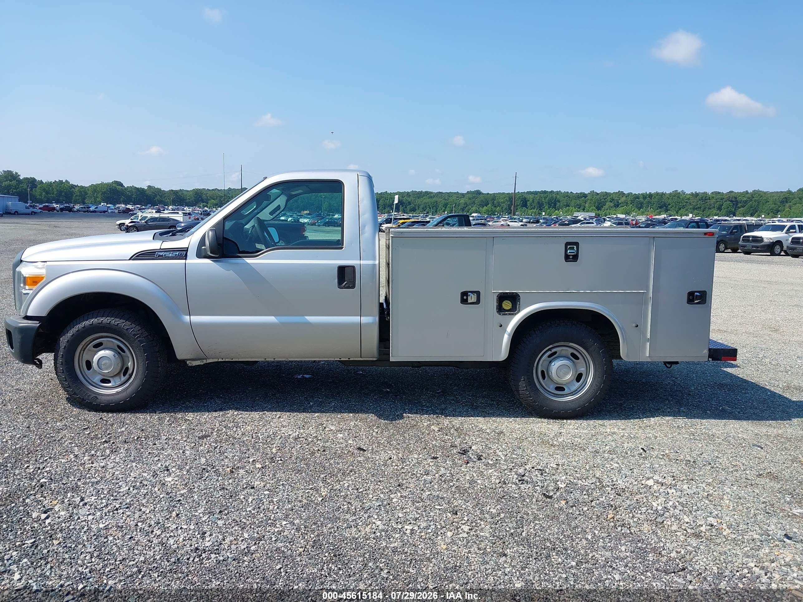 2015 Ford F-250 Xl Gray vin: 1FDBF2A63FED31863