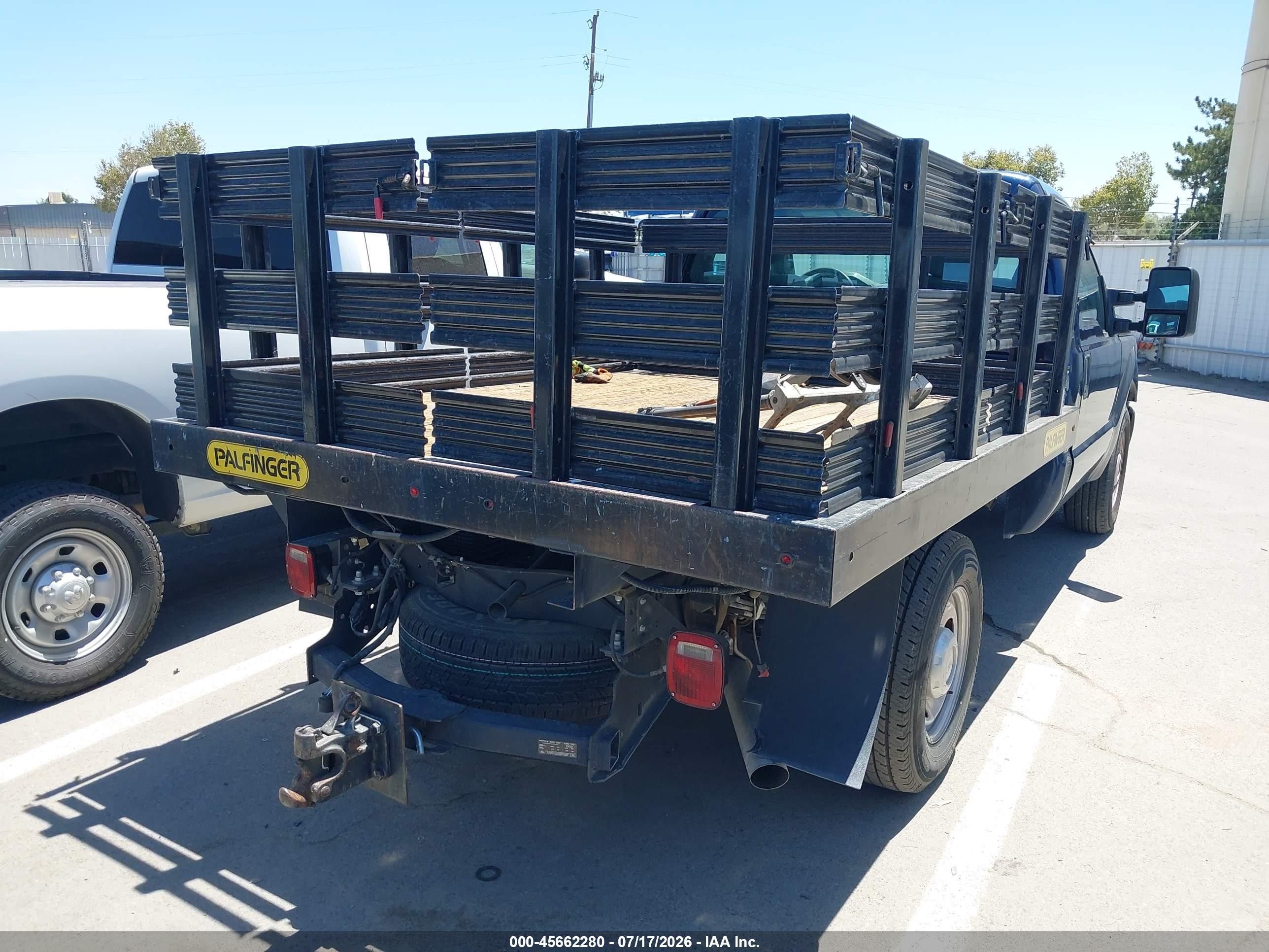2015 Ford F-250 Xl Blue vin: 1FDBF2A63FED58464
