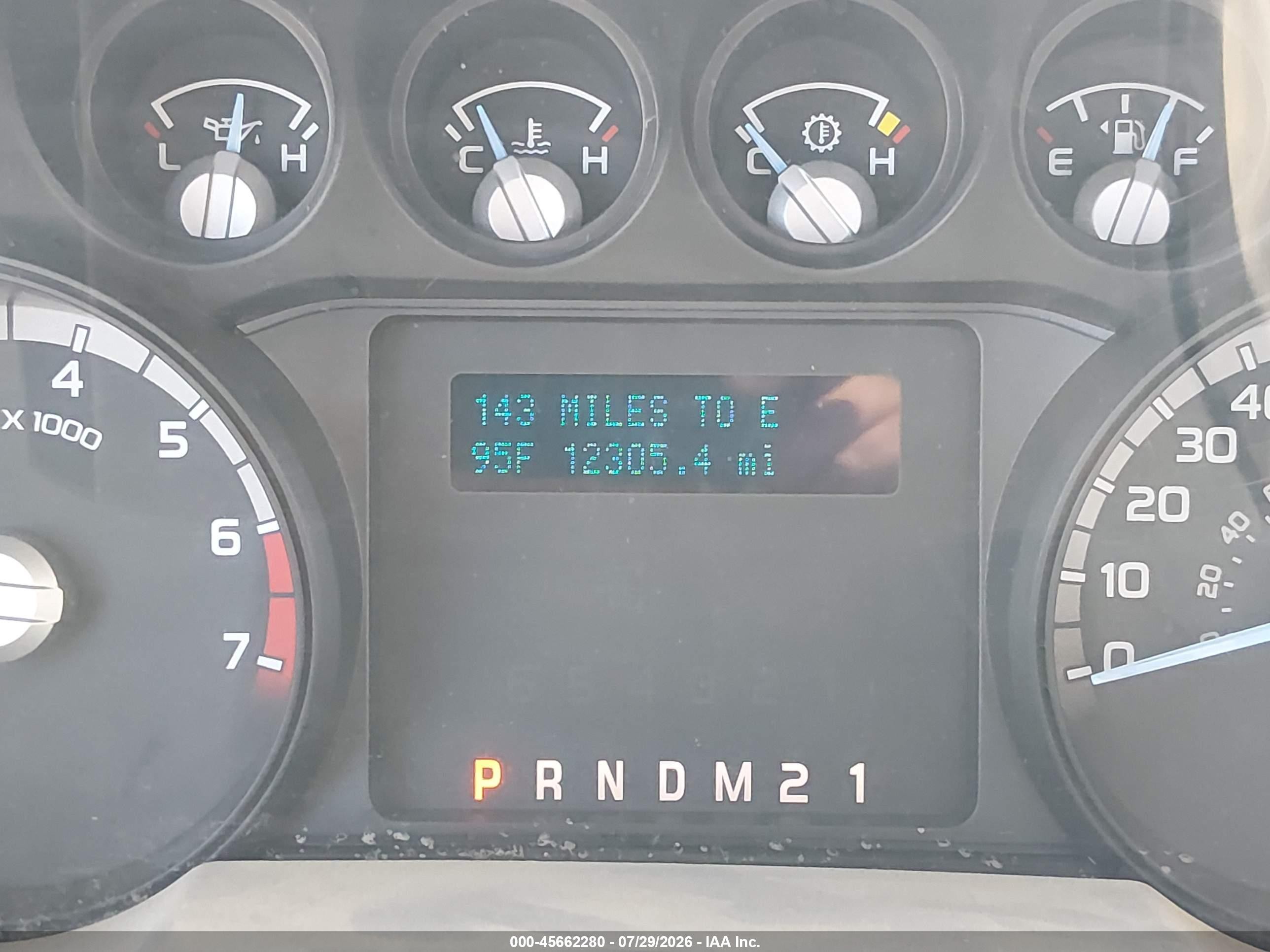 2015 Ford F-250 Xl Blue vin: 1FDBF2A63FED58464