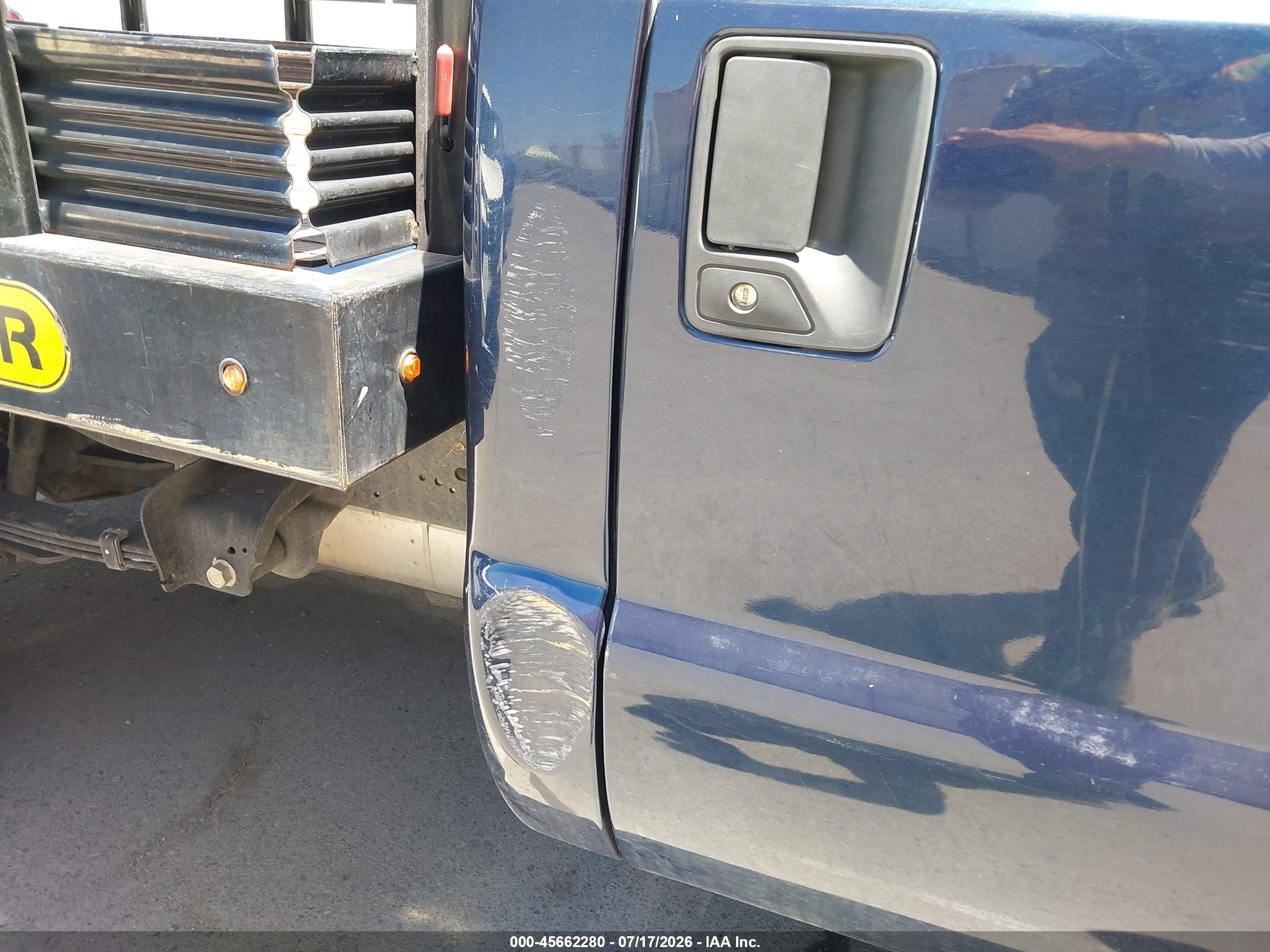 2015 Ford F-250 Xl Blue vin: 1FDBF2A63FED58464