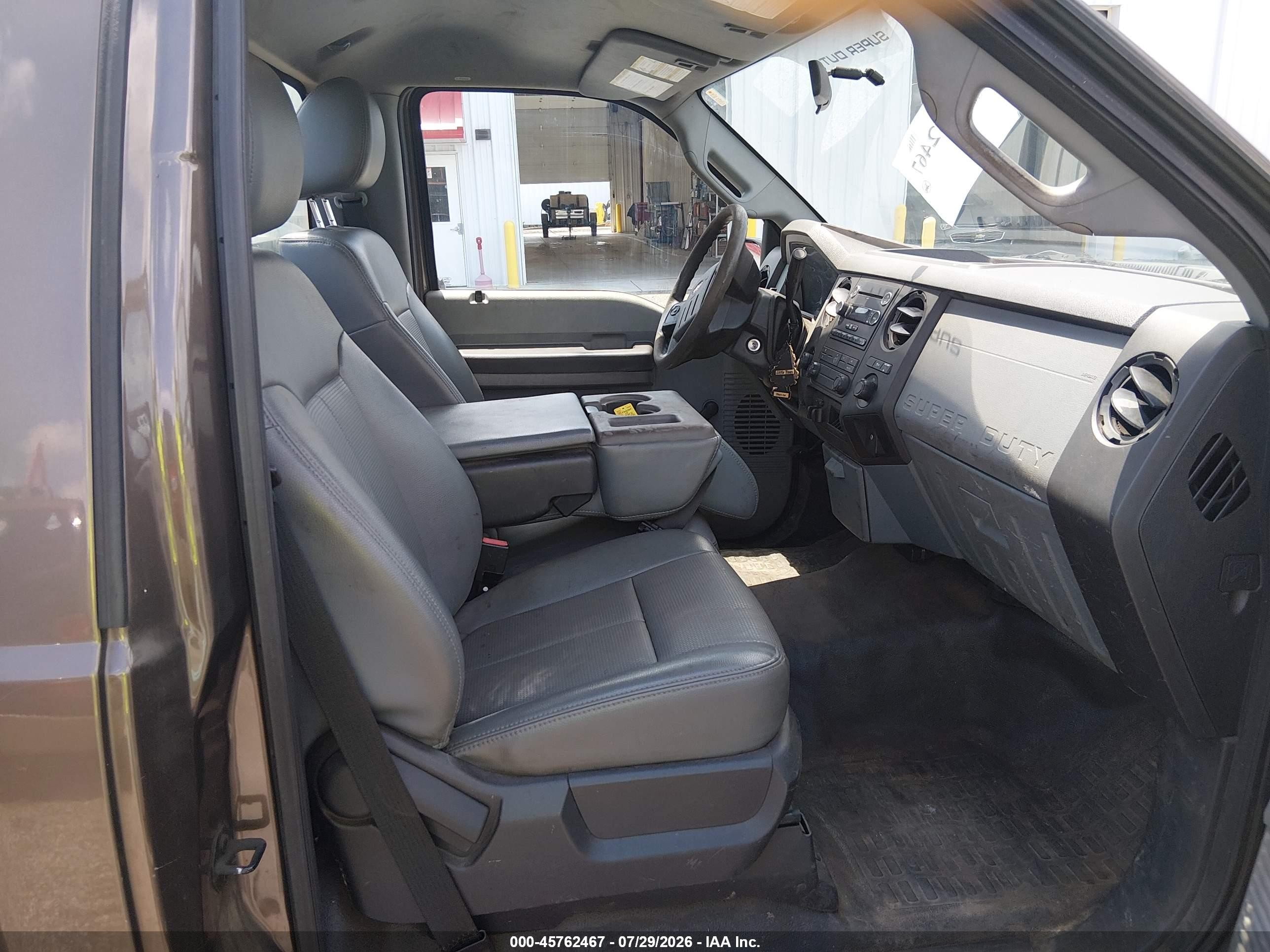 2015 Ford F-250 Xl Brown vin: 1FDBF2A64FED31855