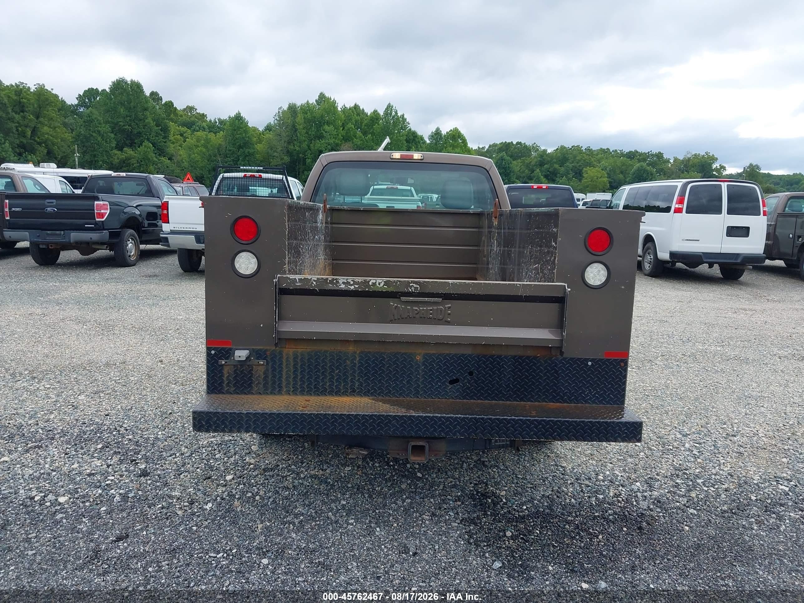 2015 Ford F-250 Xl Brown vin: 1FDBF2A64FED31855