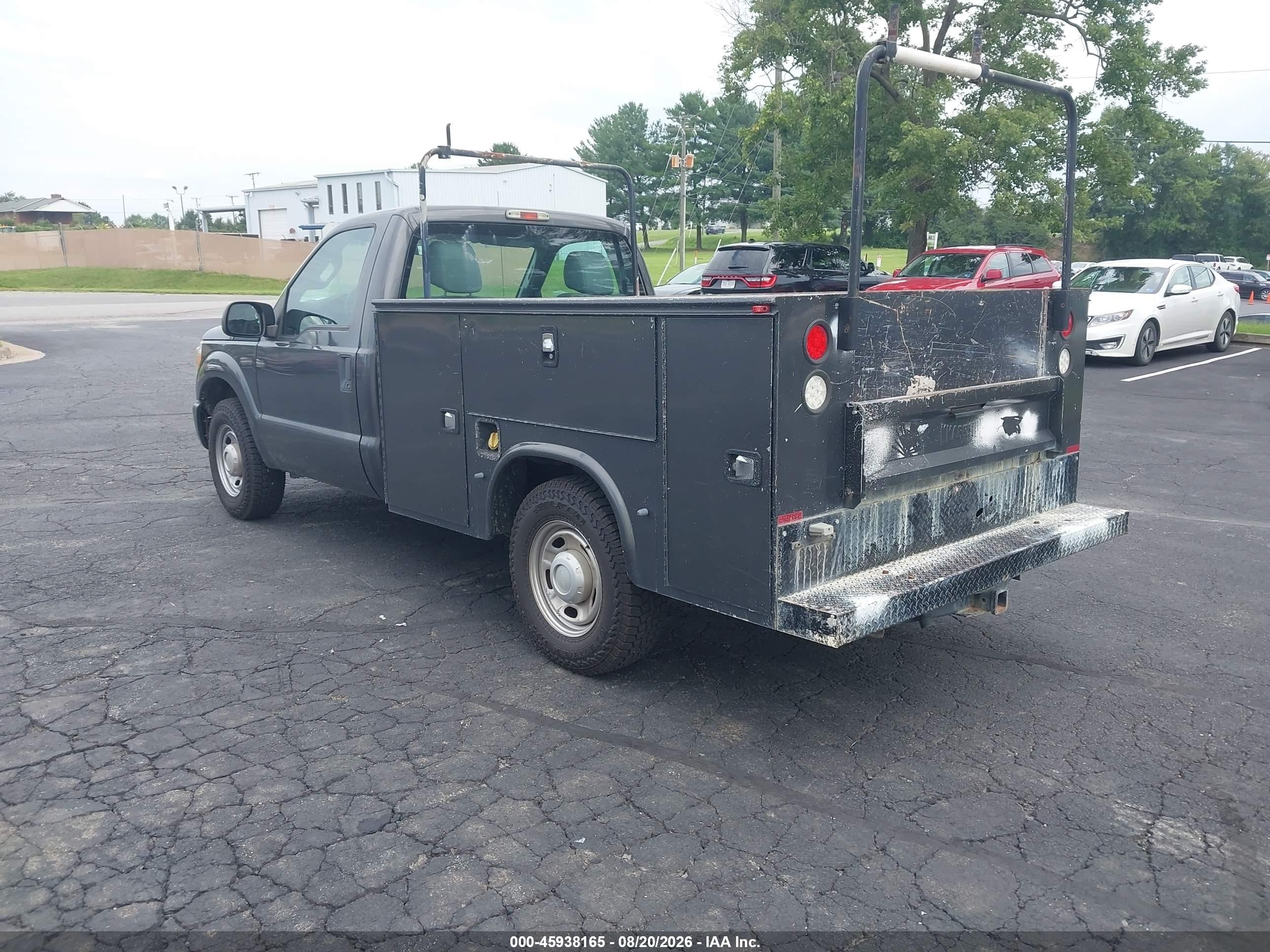 2015 Ford F-250 Xl Серый vin: 1FDBF2A64FED45366