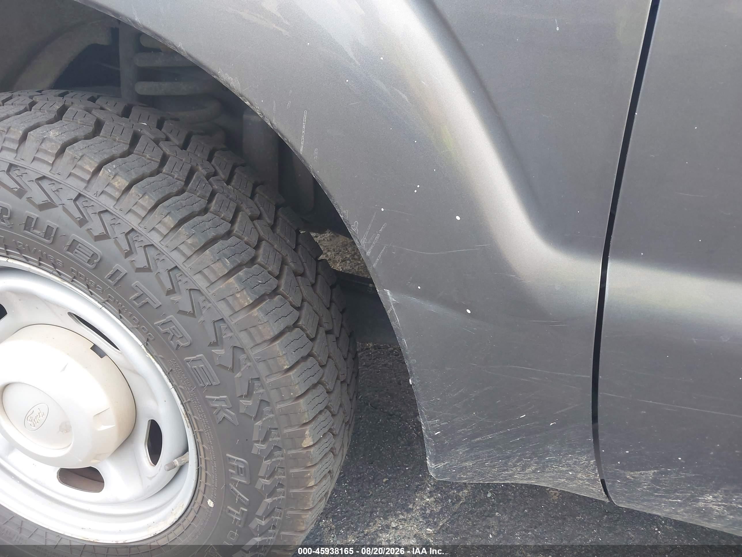 2015 Ford F-250 Xl Серый vin: 1FDBF2A64FED45366