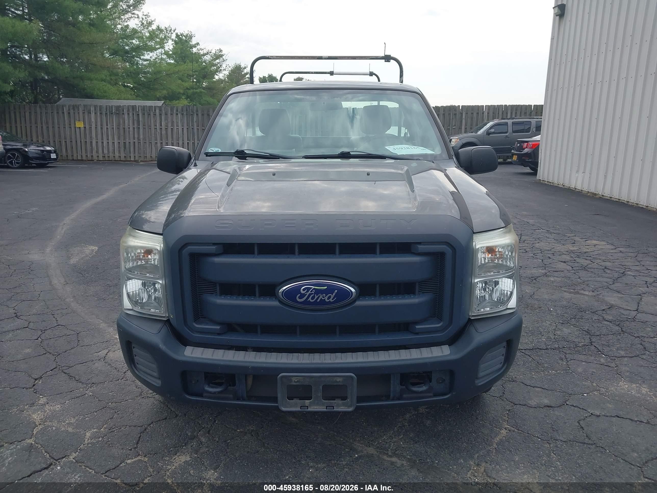 2015 Ford F-250 Xl Серый vin: 1FDBF2A64FED45366