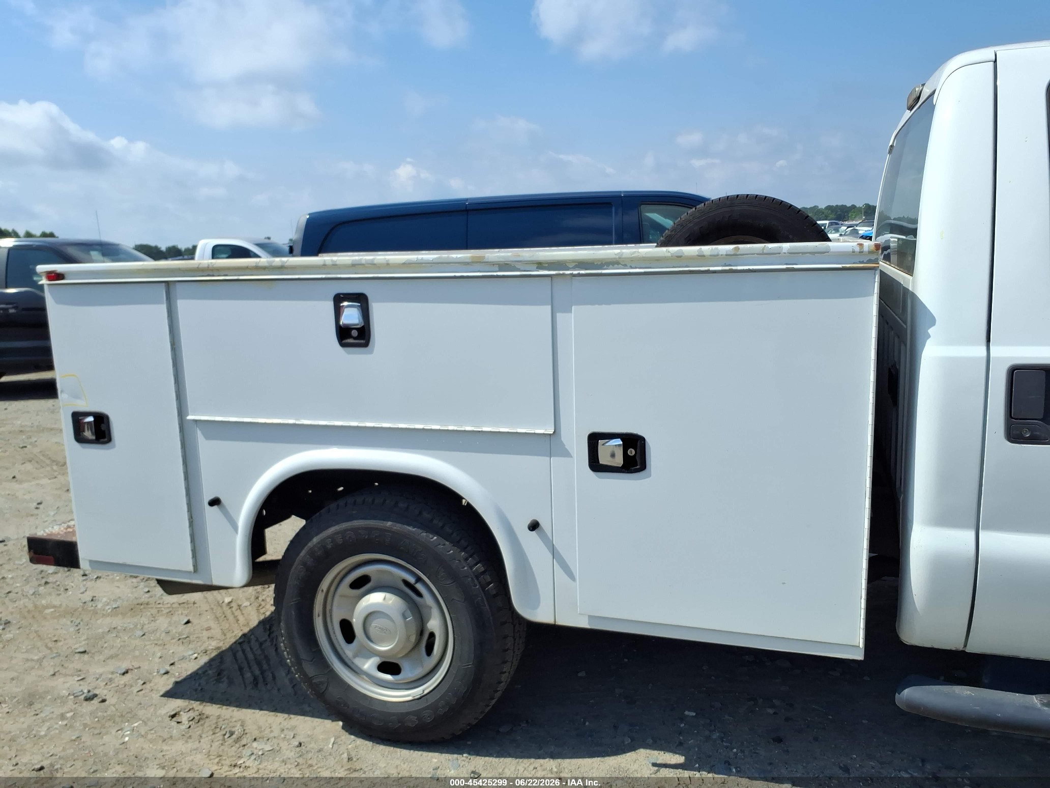 2015 Ford F-250 Xl/xlt Белый vin: 1FDBF2A65FEA04574