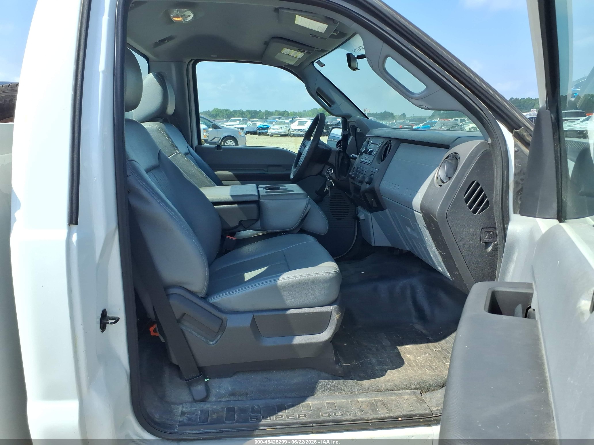 2015 Ford F-250 Xl/xlt Белый vin: 1FDBF2A65FEA04574
