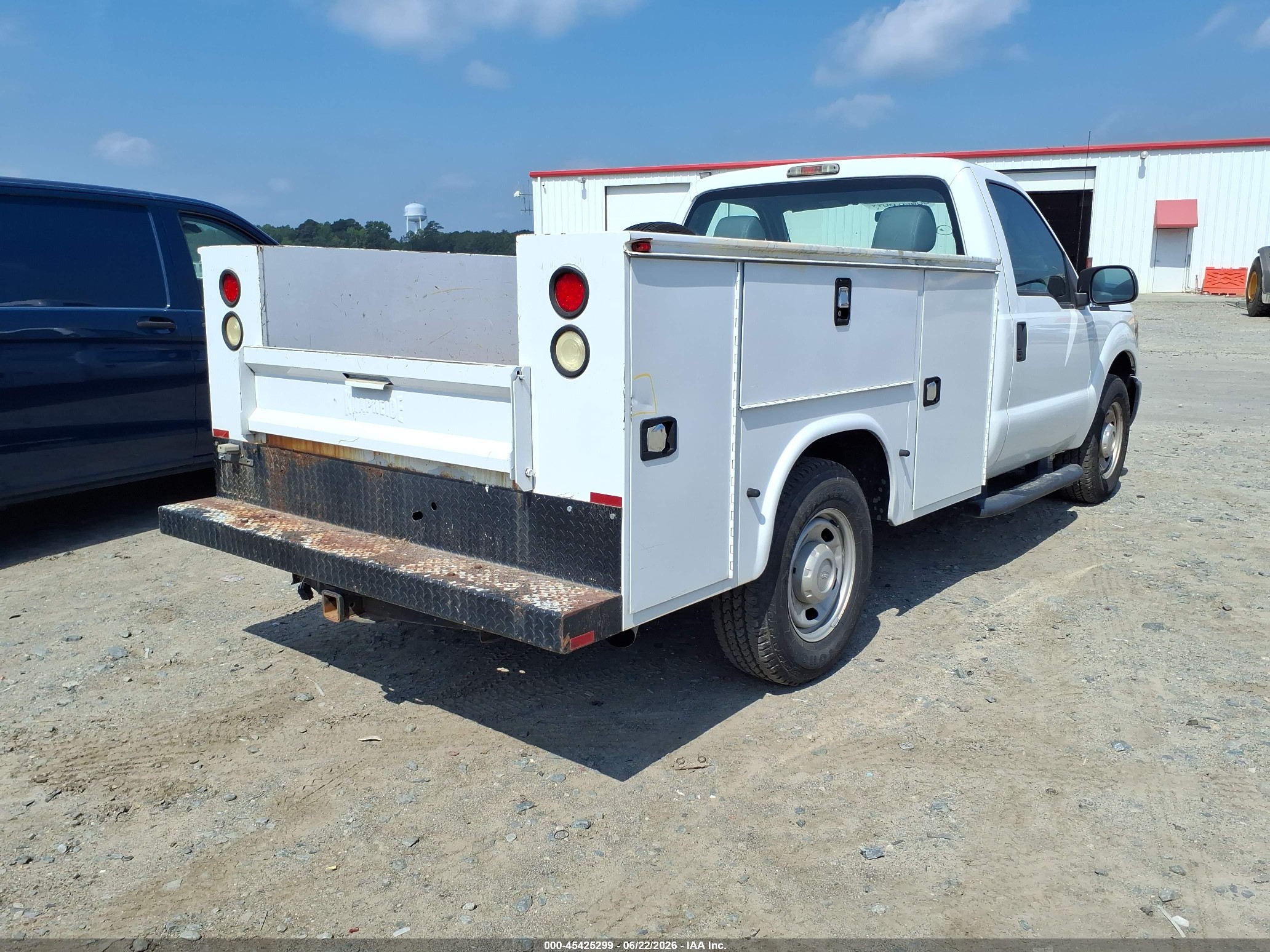 2015 Ford F-250 Xl/xlt Белый vin: 1FDBF2A65FEA04574