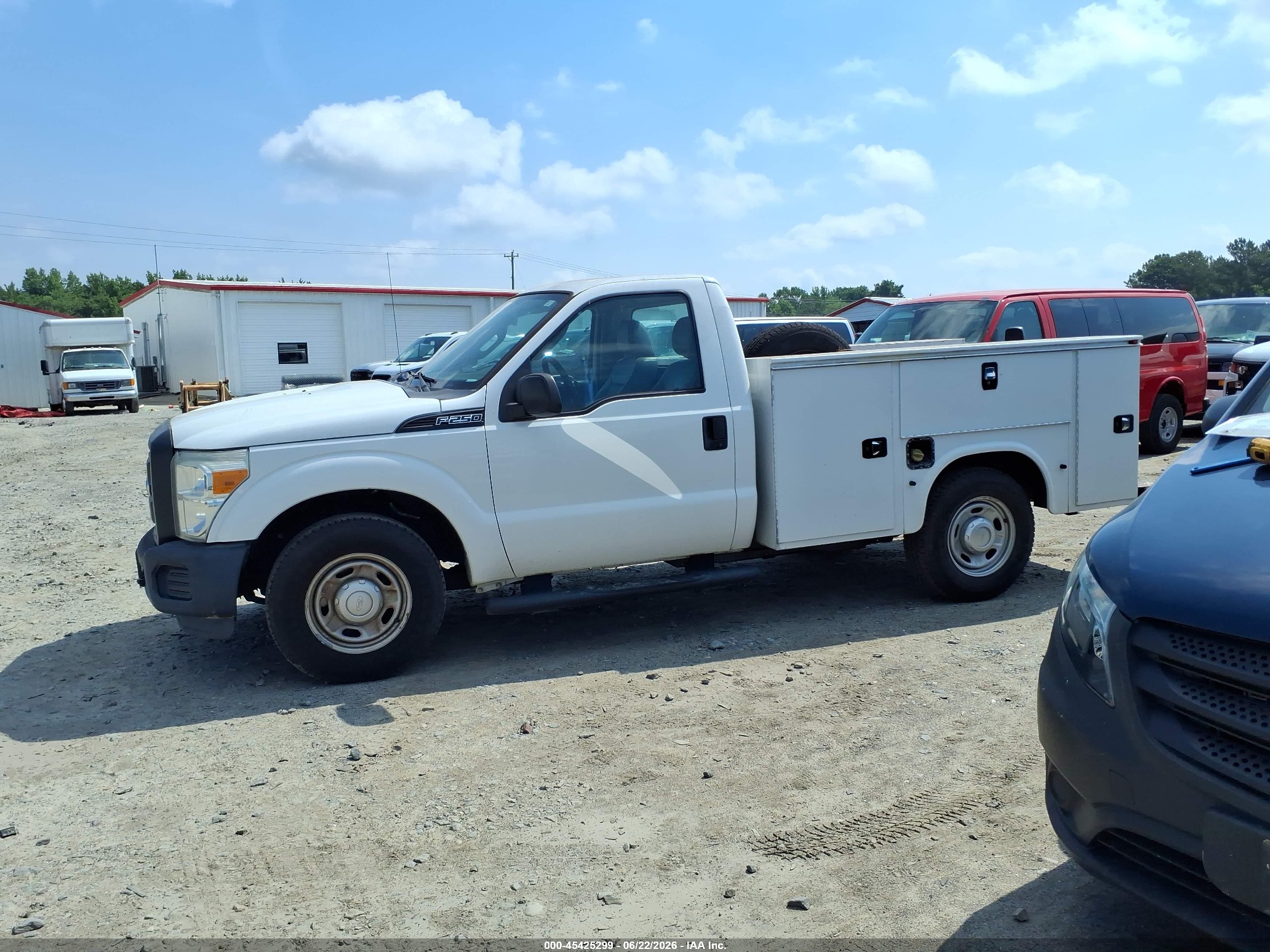 2015 Ford F-250 Xl/xlt Белый vin: 1FDBF2A65FEA04574