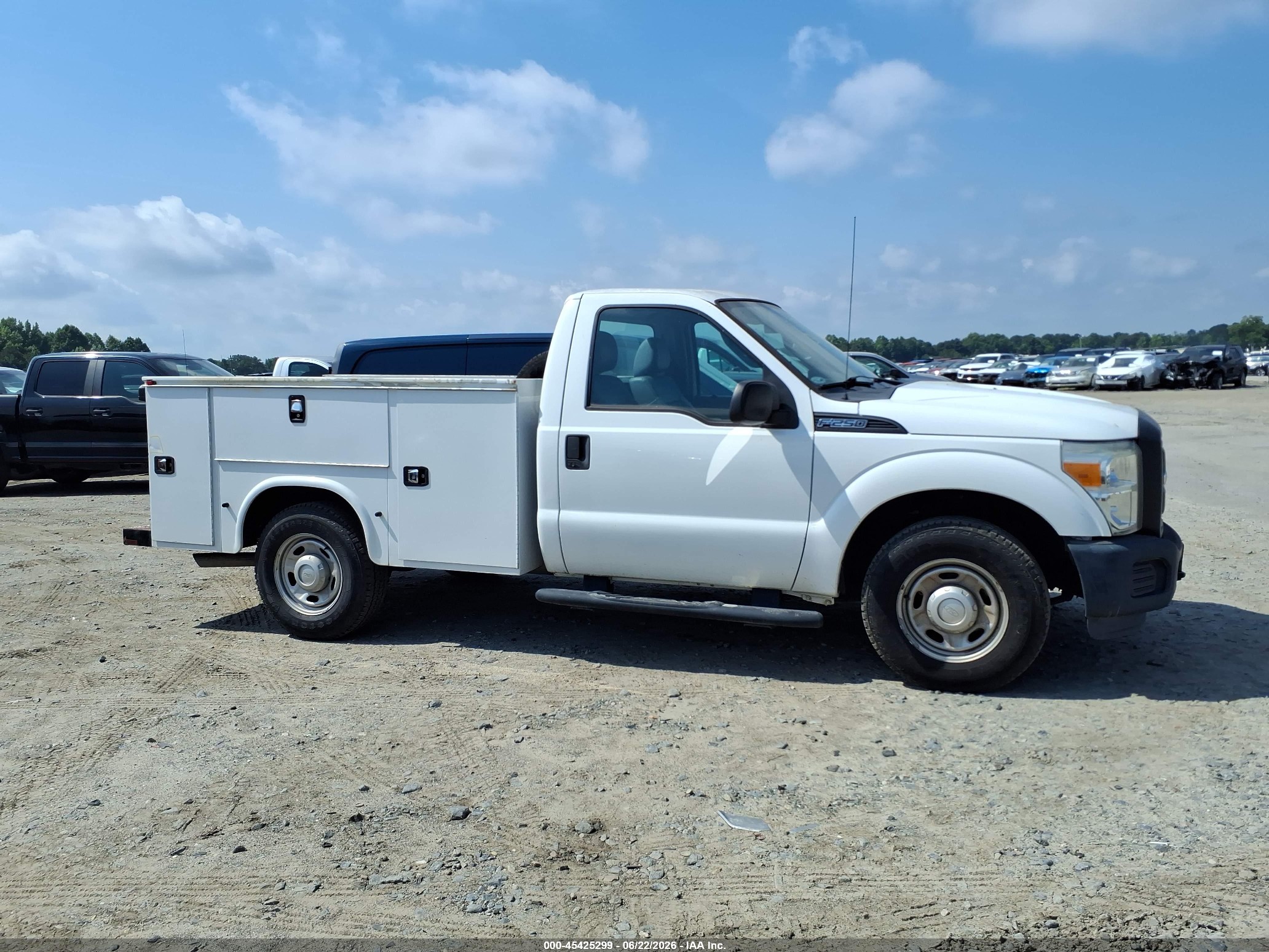 2015 Ford F-250 Xl/xlt Белый vin: 1FDBF2A65FEA04574