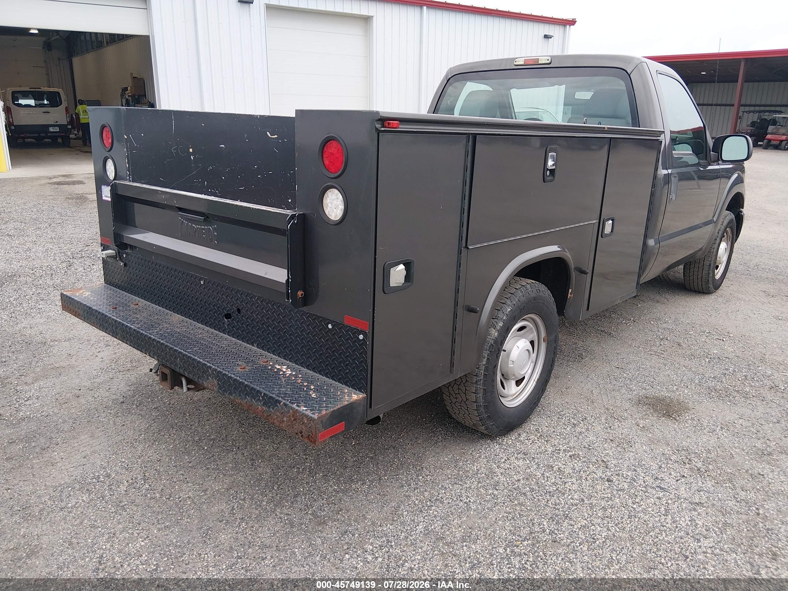2015 Ford F-250 Xl Серый vin: 1FDBF2A65FED31850