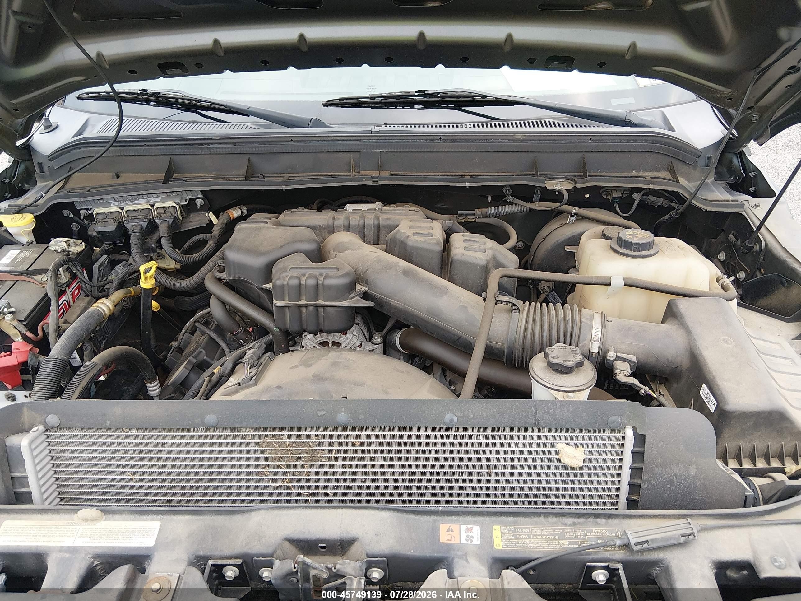2015 Ford F-250 Xl Серый vin: 1FDBF2A65FED31850