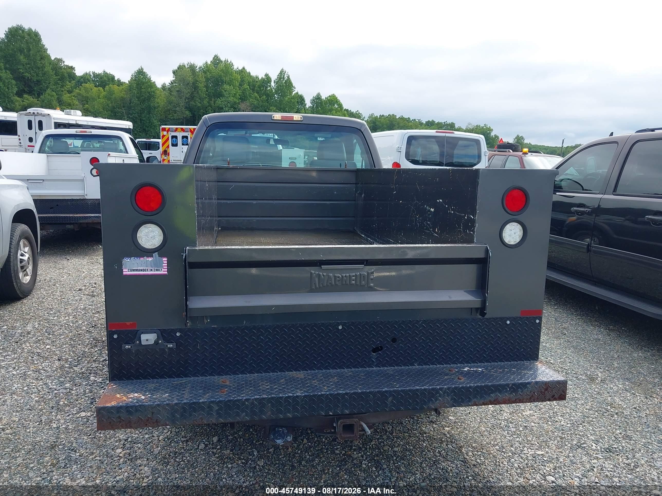2015 Ford F-250 Xl Серый vin: 1FDBF2A65FED31850