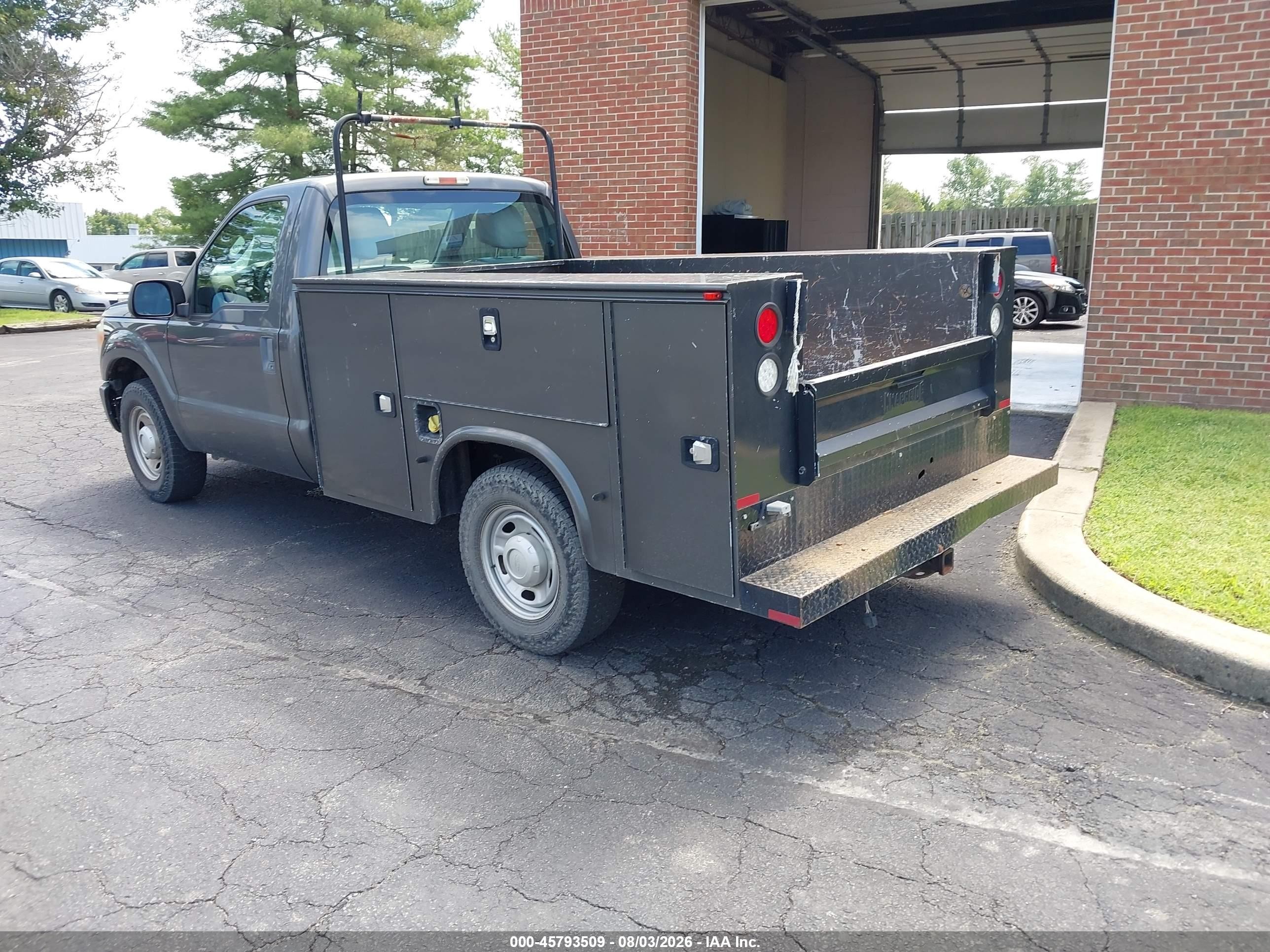 2015 Ford F-250 Xl Gray vin: 1FDBF2A66FED45367