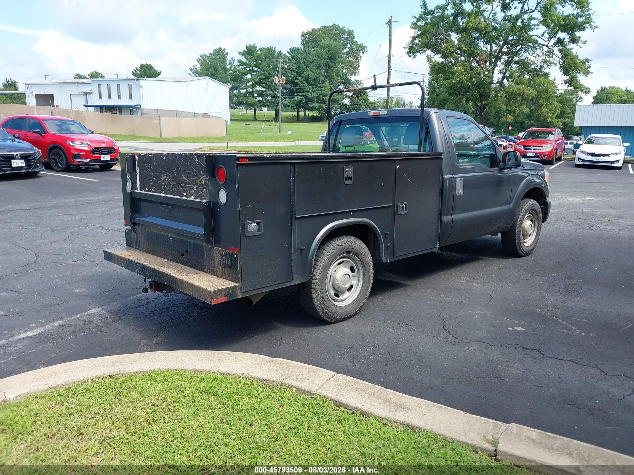 2015 Ford F-250 Xl Gray vin: 1FDBF2A66FED45367