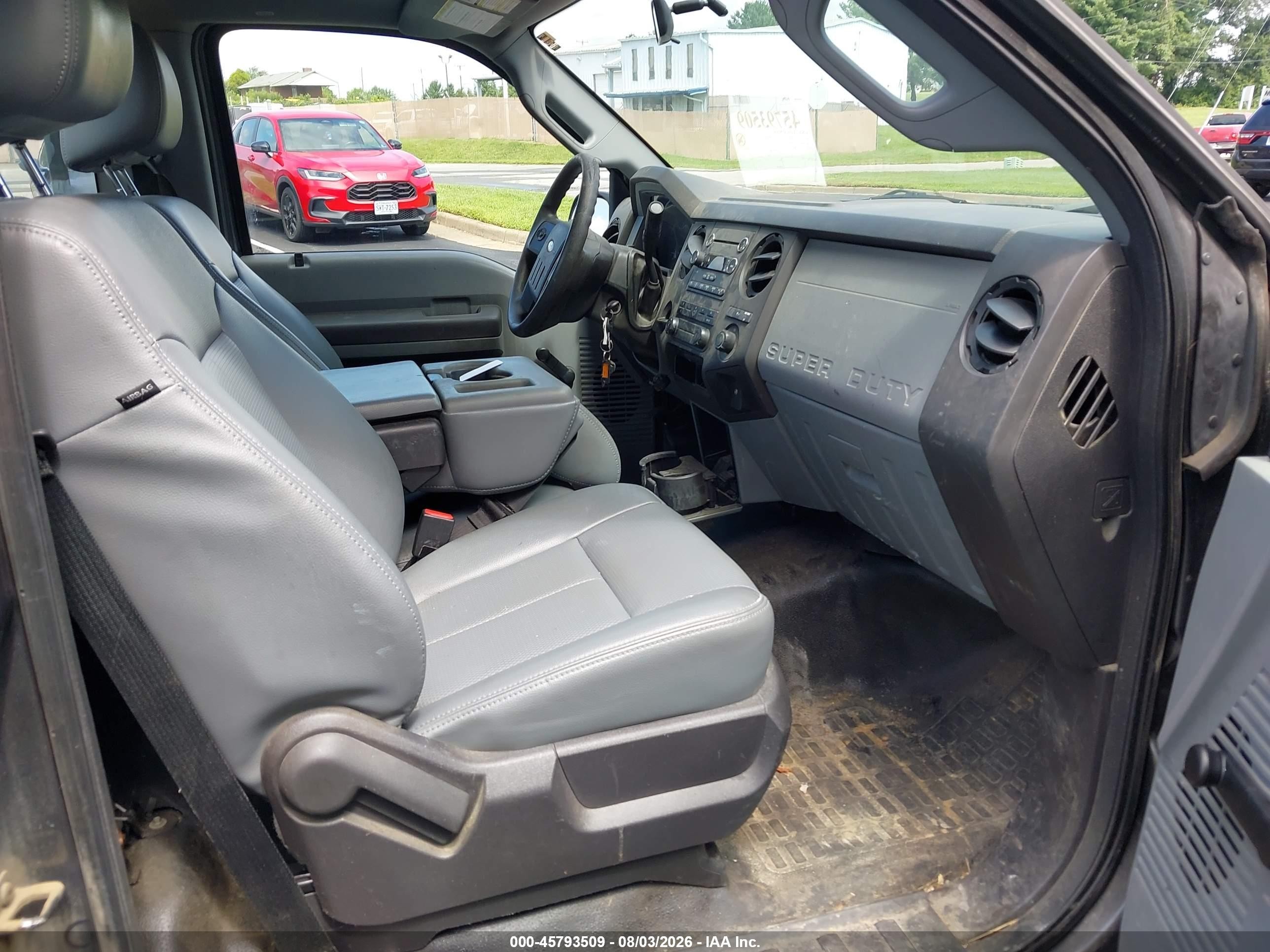2015 Ford F-250 Xl Gray vin: 1FDBF2A66FED45367