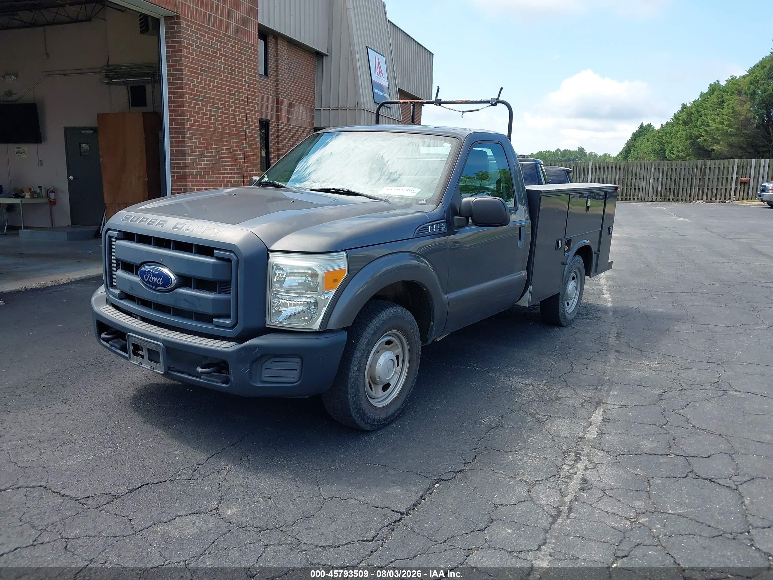 2015 Ford F-250 Xl Gray vin: 1FDBF2A66FED45367