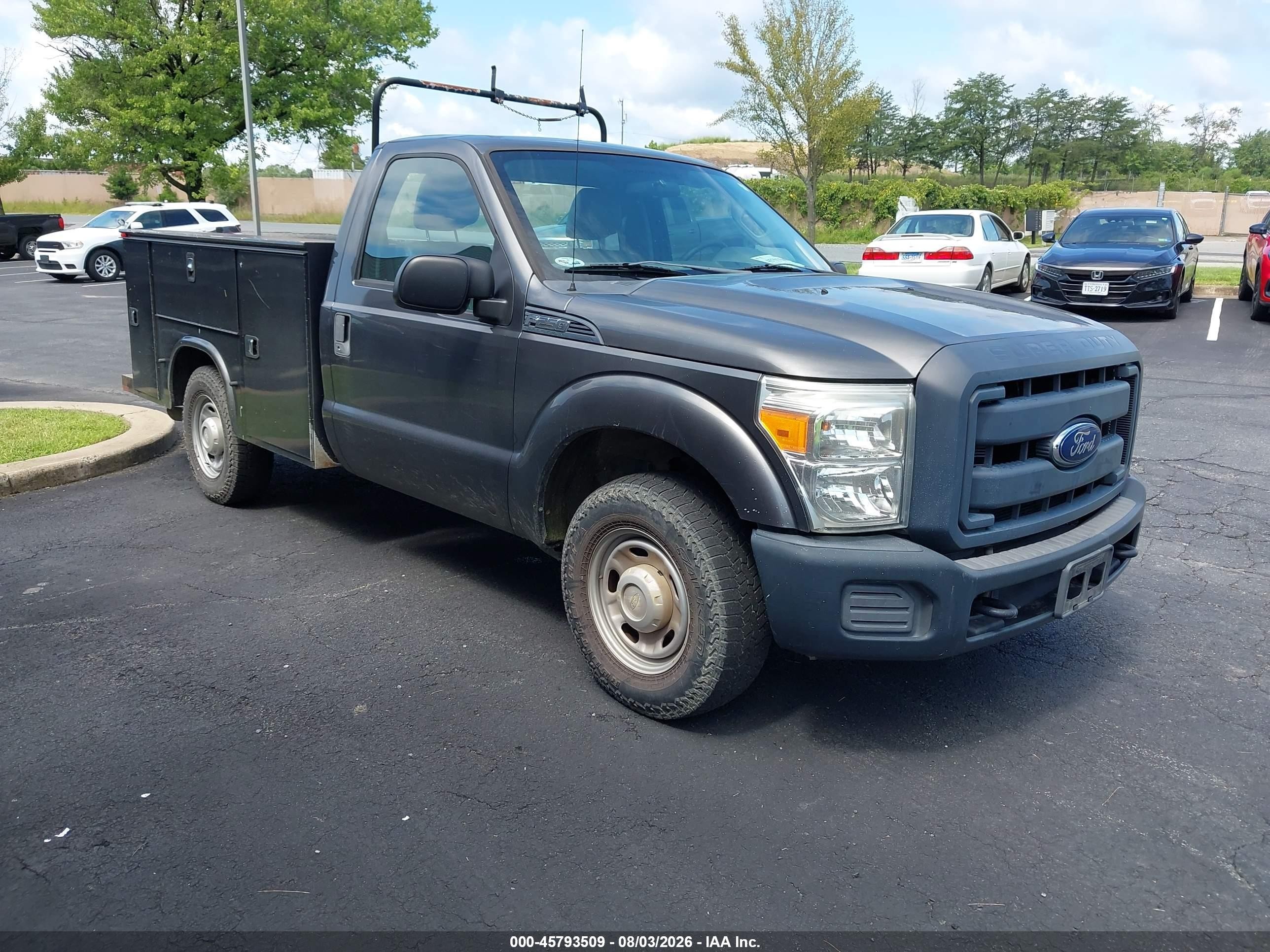 2015 Ford F-250 Xl Gray vin: 1FDBF2A66FED45367