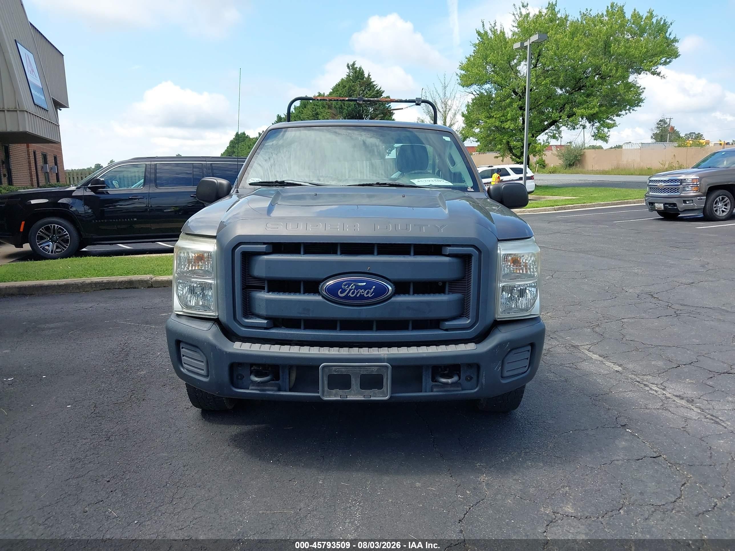 2015 Ford F-250 Xl Gray vin: 1FDBF2A66FED45367