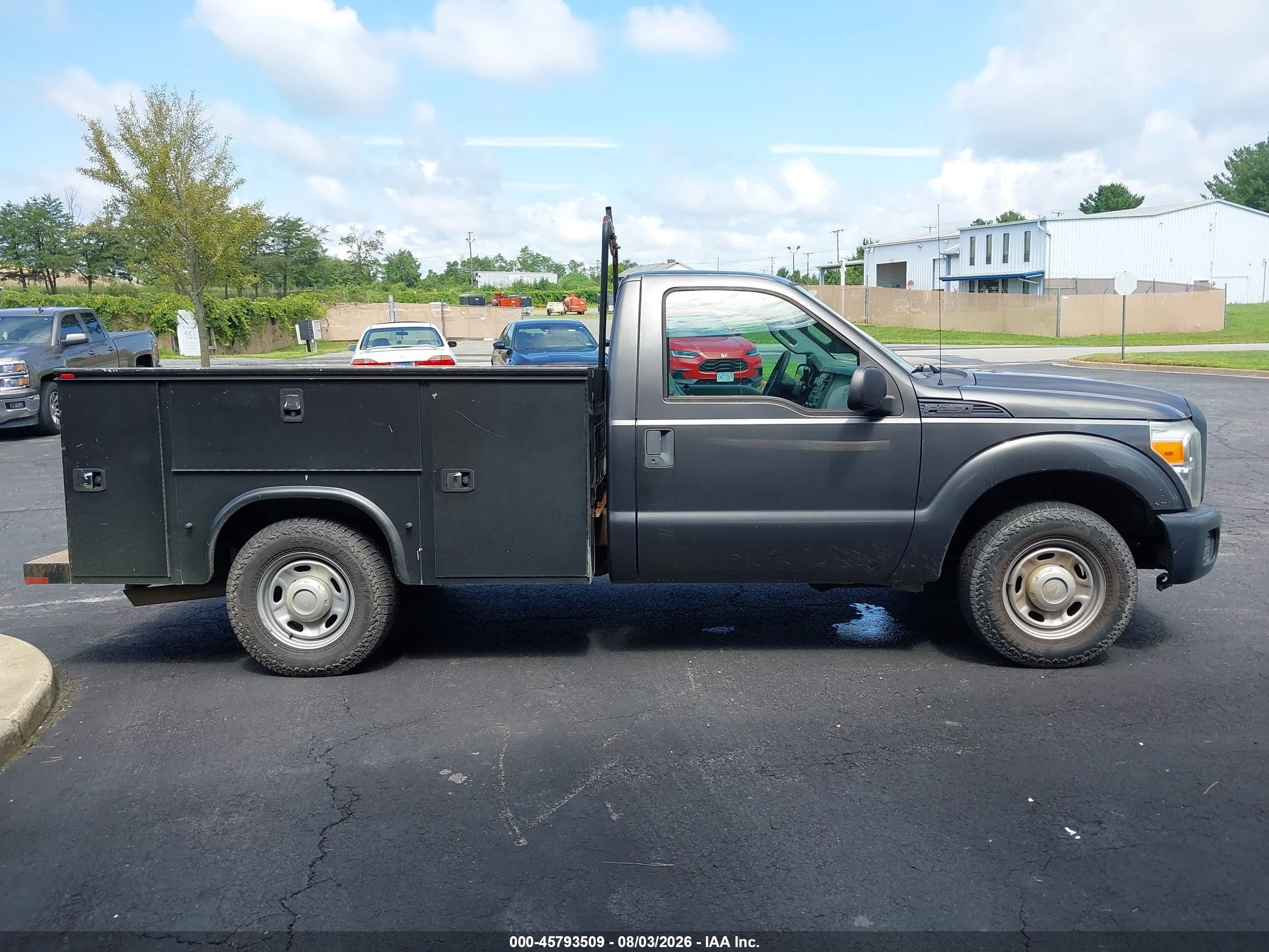 2015 Ford F-250 Xl Gray vin: 1FDBF2A66FED45367