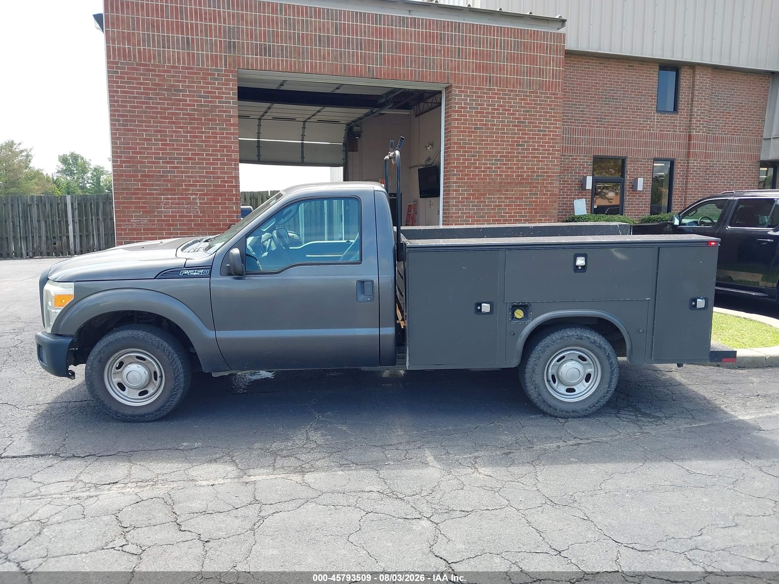 2015 Ford F-250 Xl Gray vin: 1FDBF2A66FED45367
