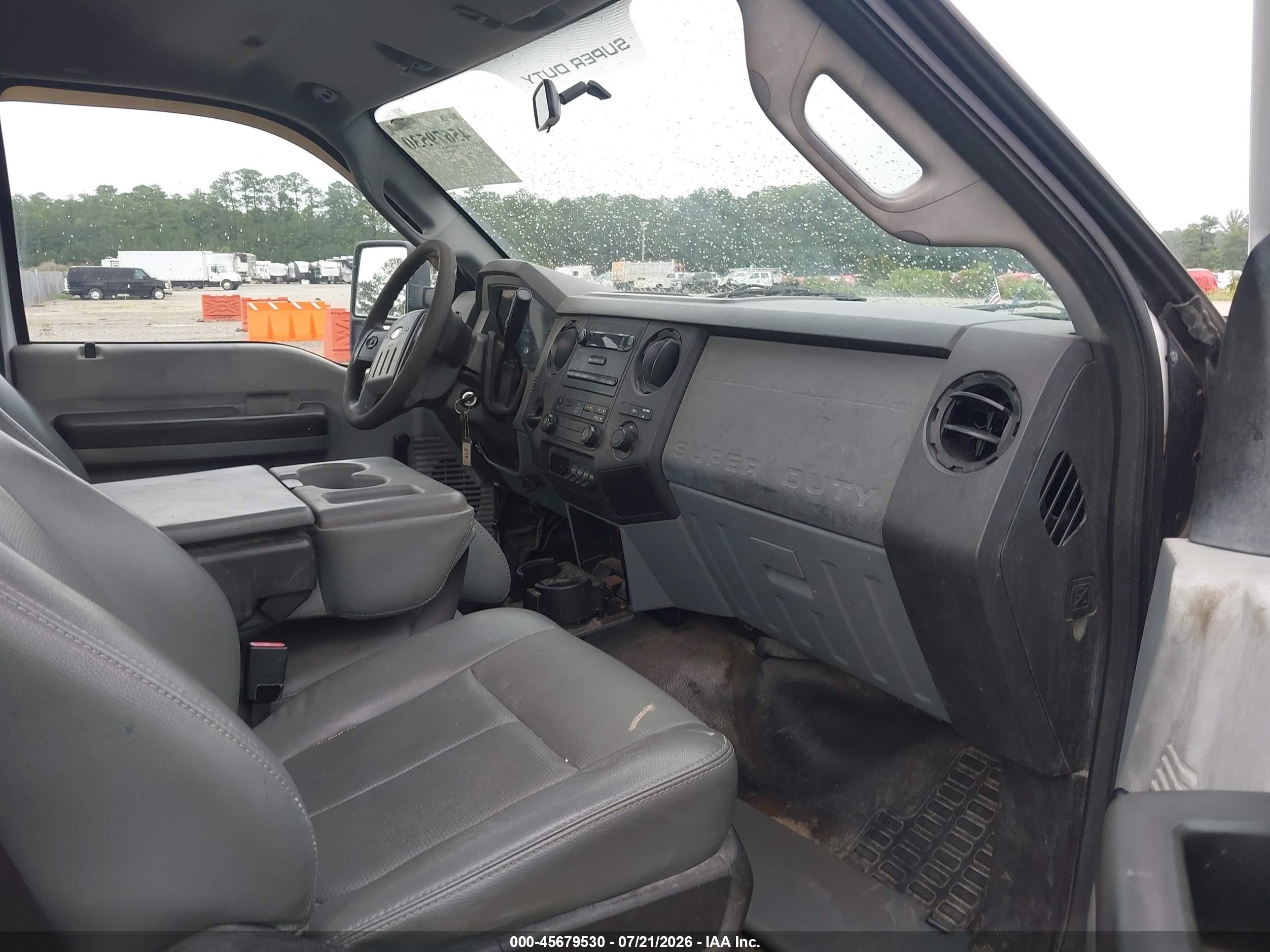 2012 Ford Super Duty F-250 Srw Xl White vin: 1FDBF2A67CEA41296
