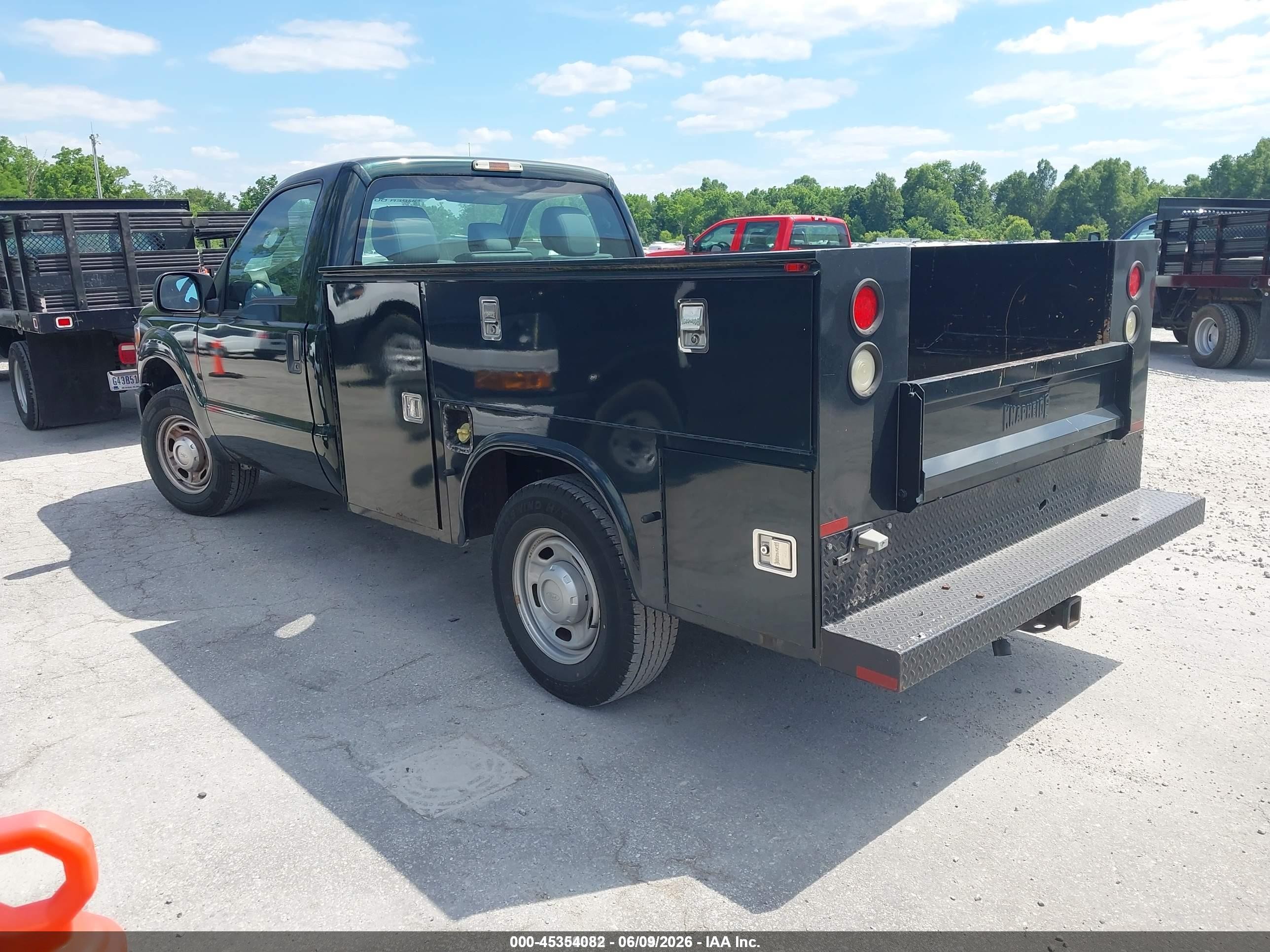 2014 Ford F-250 Xl Green vin: 1FDBF2A67EEA27580