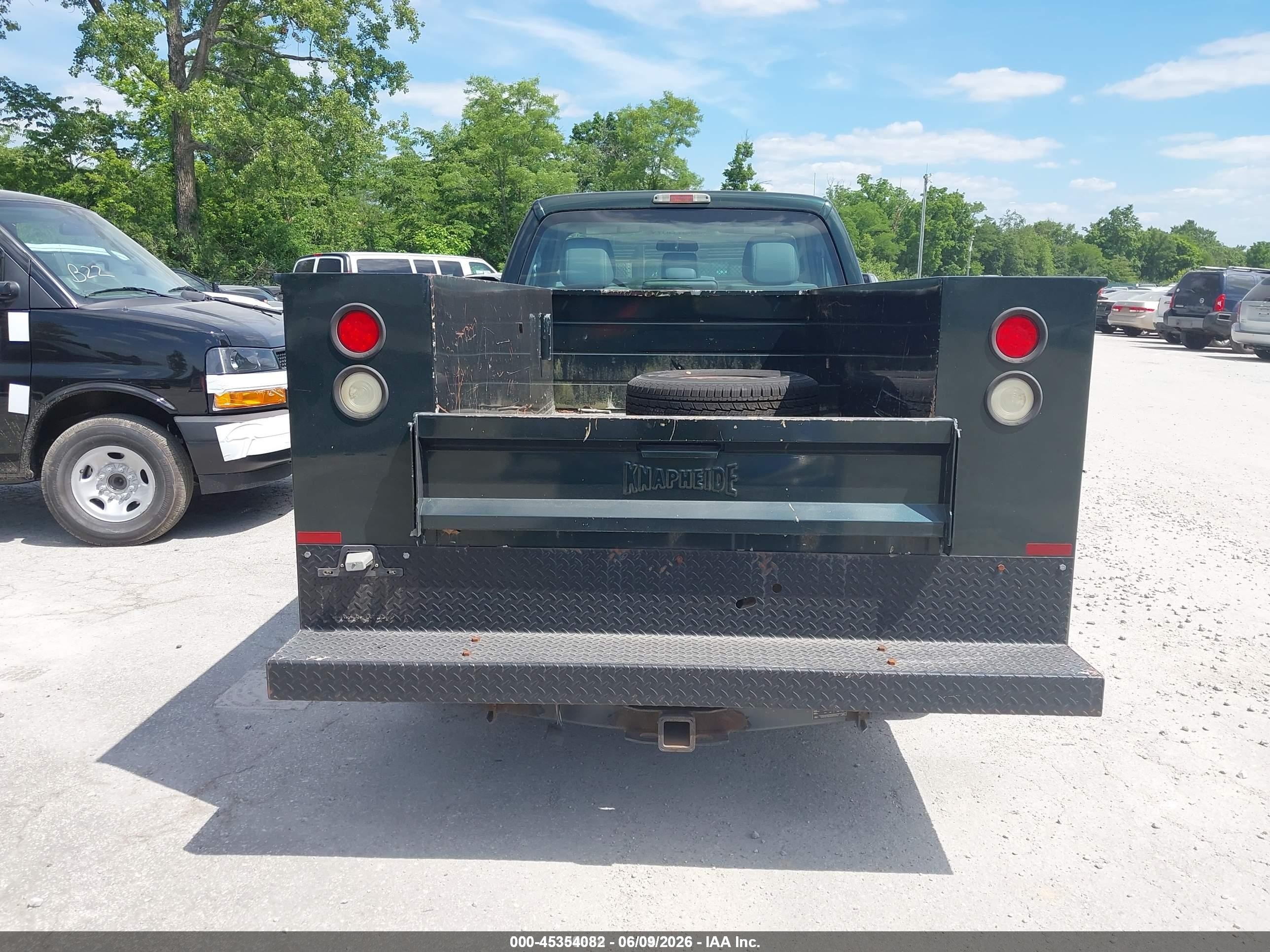 2014 Ford F-250 Xl Green vin: 1FDBF2A67EEA27580
