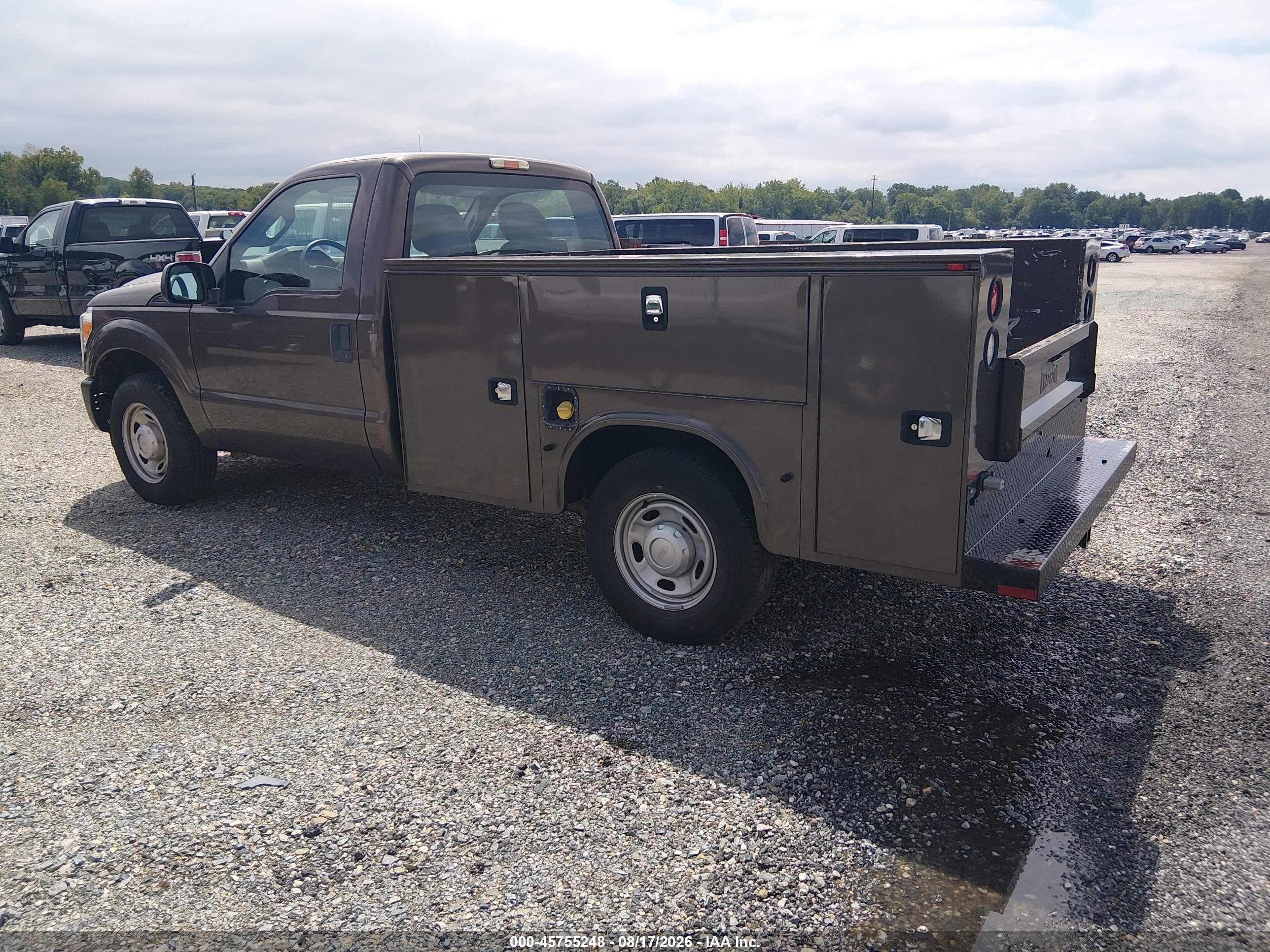 2015 Ford F-250 Xl Коричневый vin: 1FDBF2A68FED31857