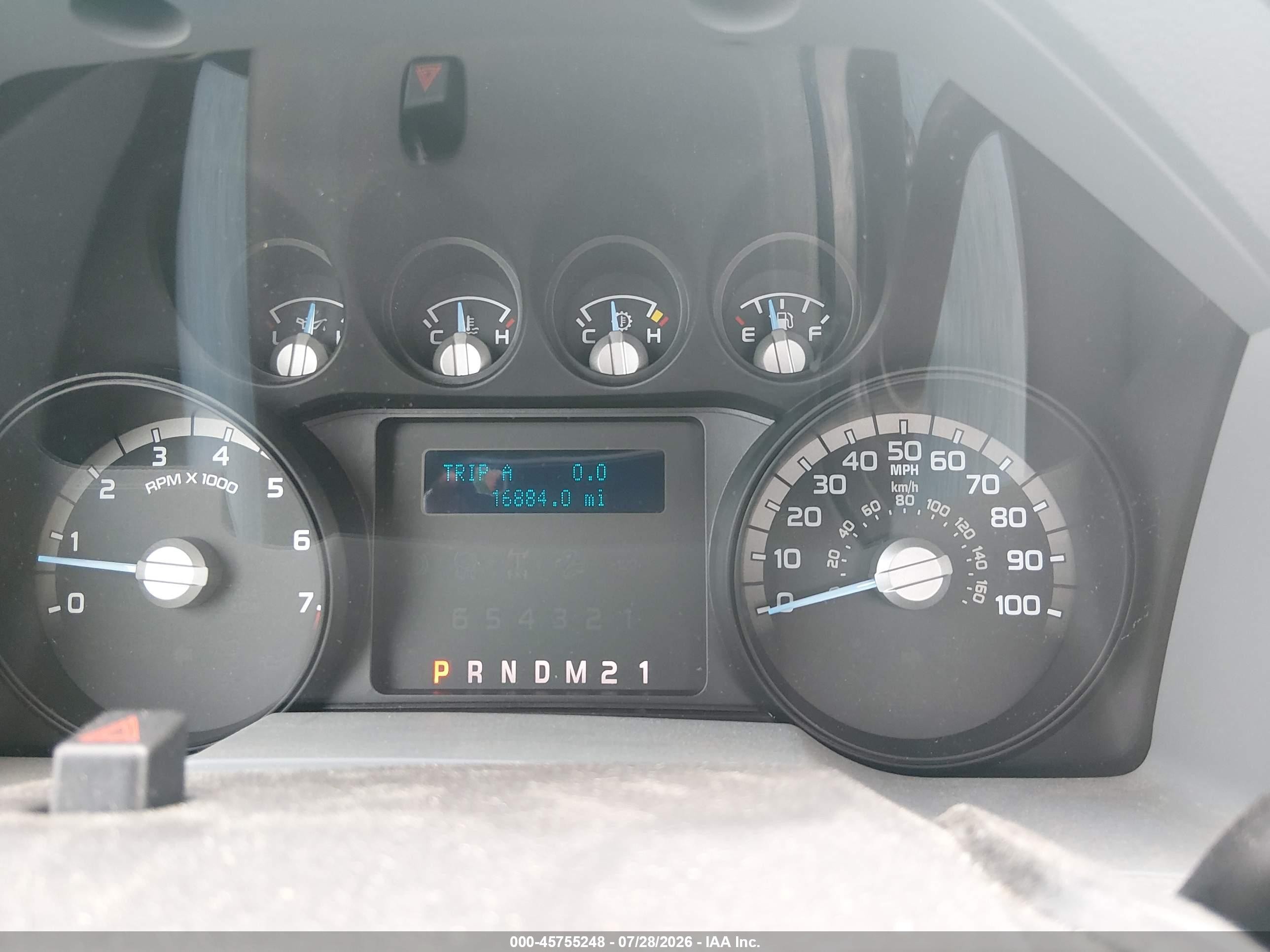 2015 Ford F-250 Xl Коричневый vin: 1FDBF2A68FED31857