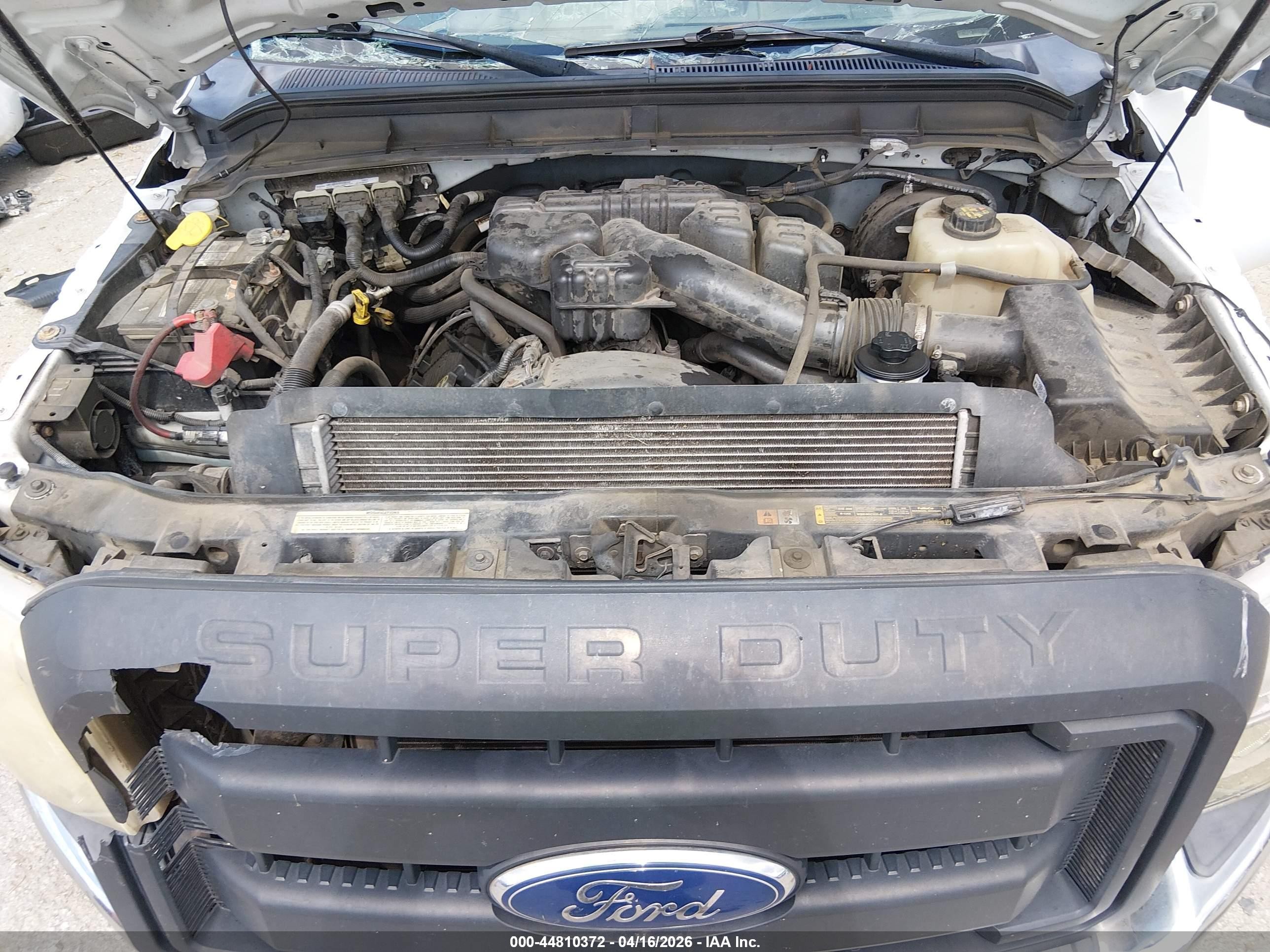 2014 Ford F-250 Xl Белый vin: 1FDBF2A69EEB82714