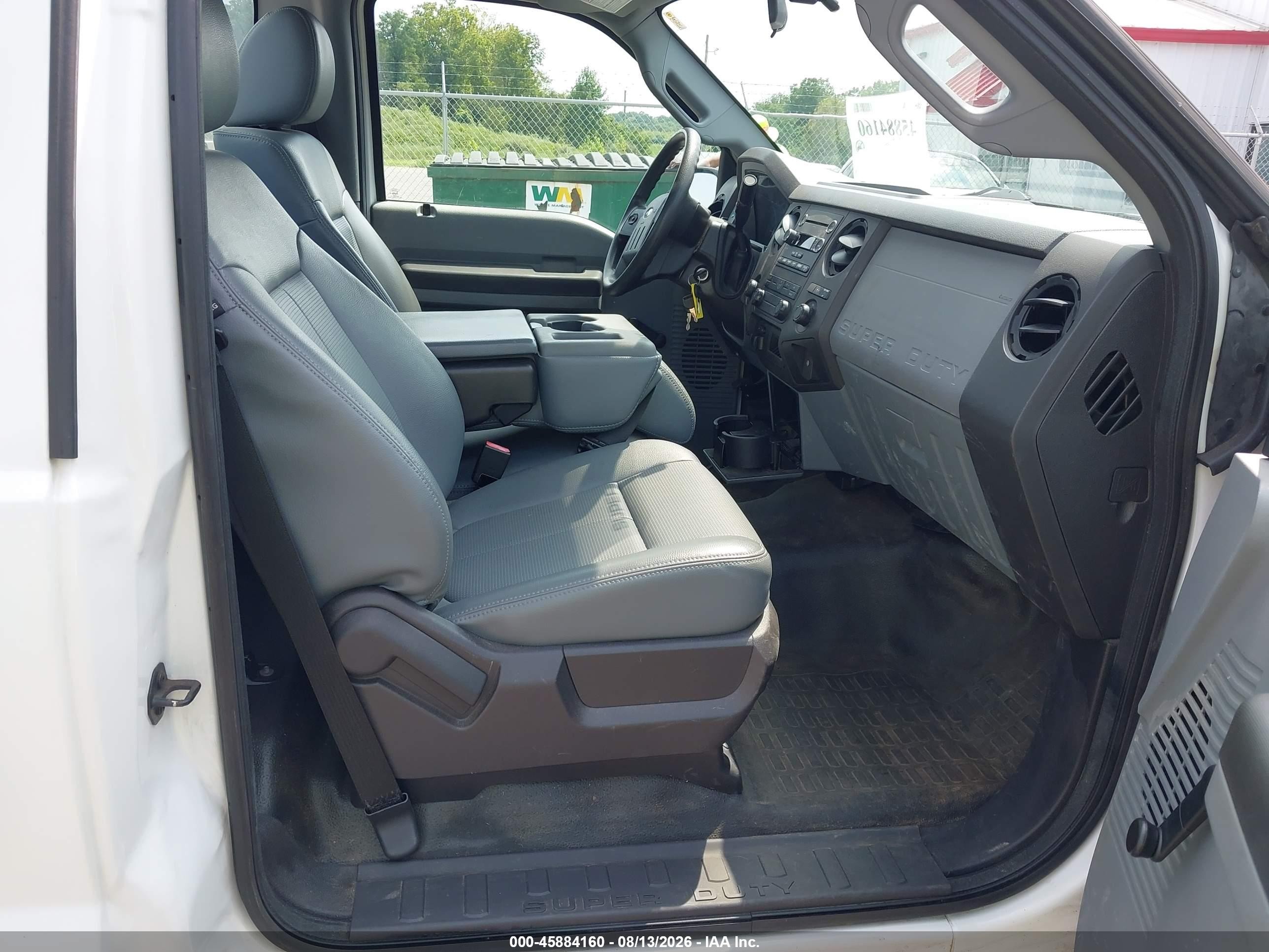 2015 Ford F-250 Xl White vin: 1FDBF2A69FED31866