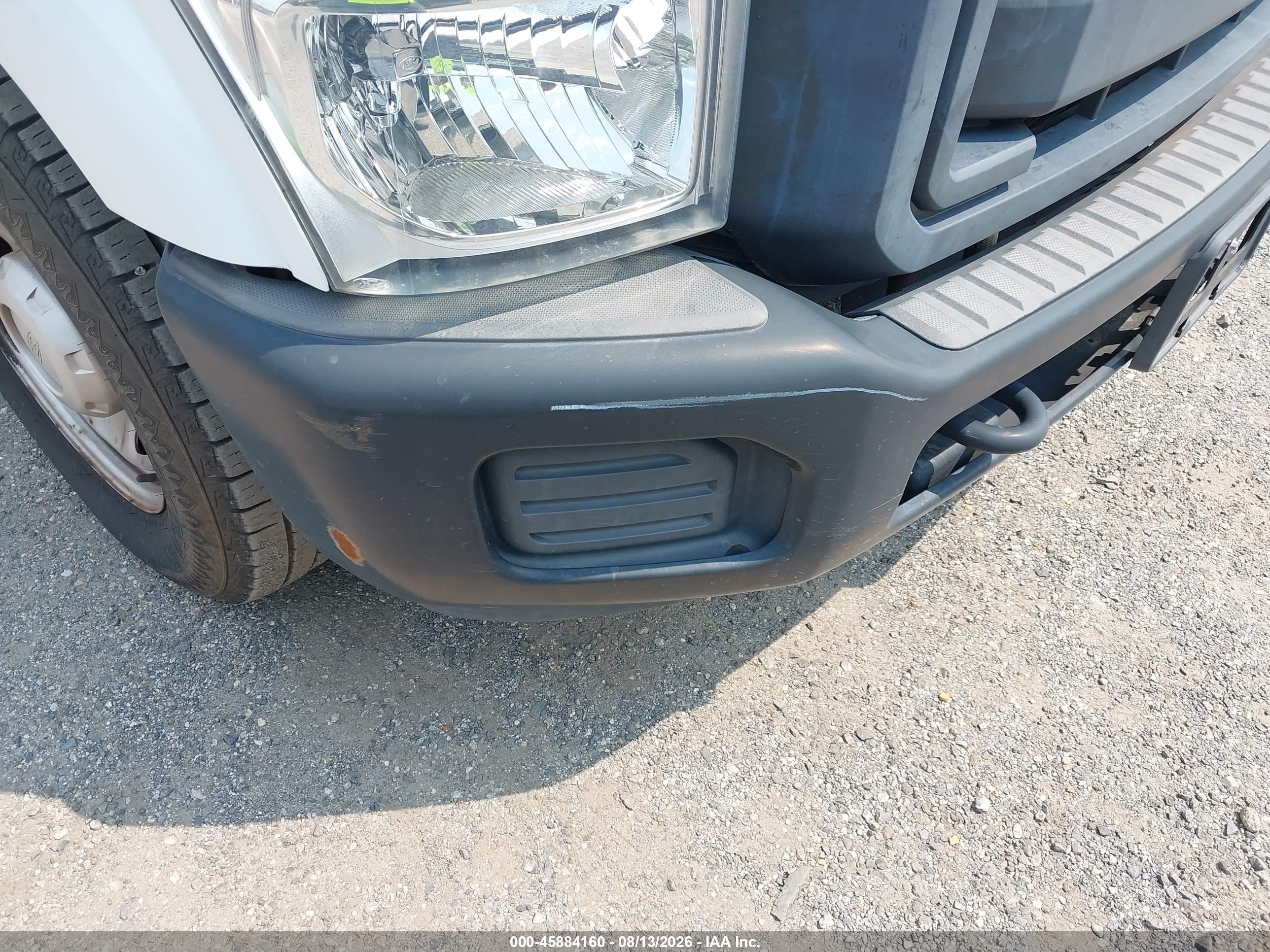 2015 Ford F-250 Xl White vin: 1FDBF2A69FED31866