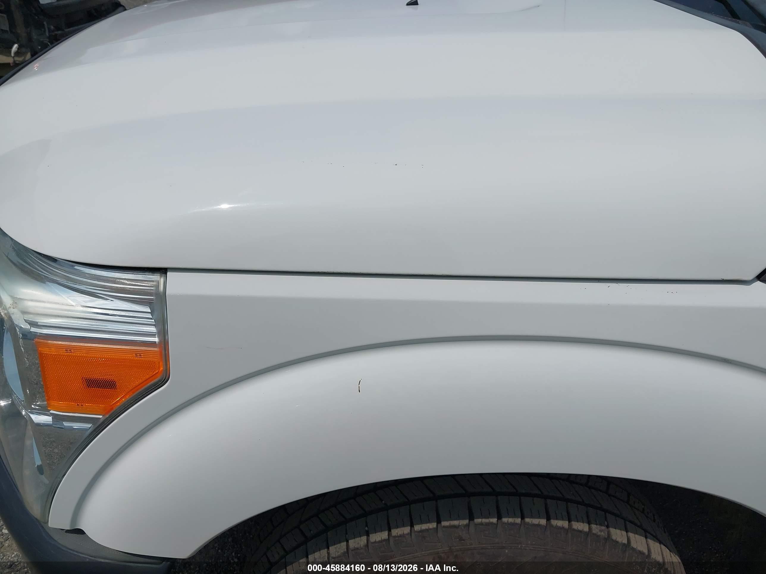2015 Ford F-250 Xl White vin: 1FDBF2A69FED31866