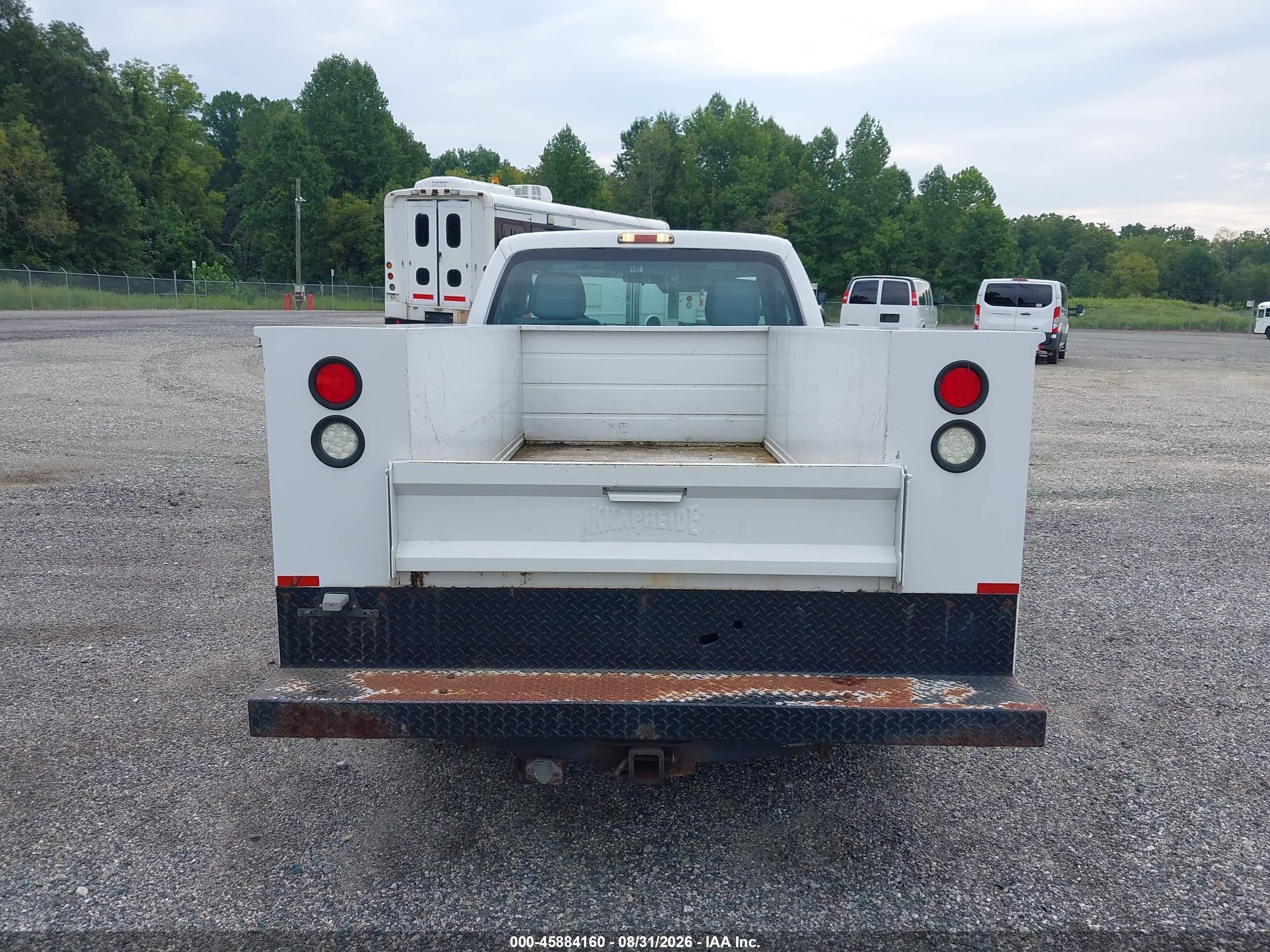 2015 Ford F-250 Xl White vin: 1FDBF2A69FED31866