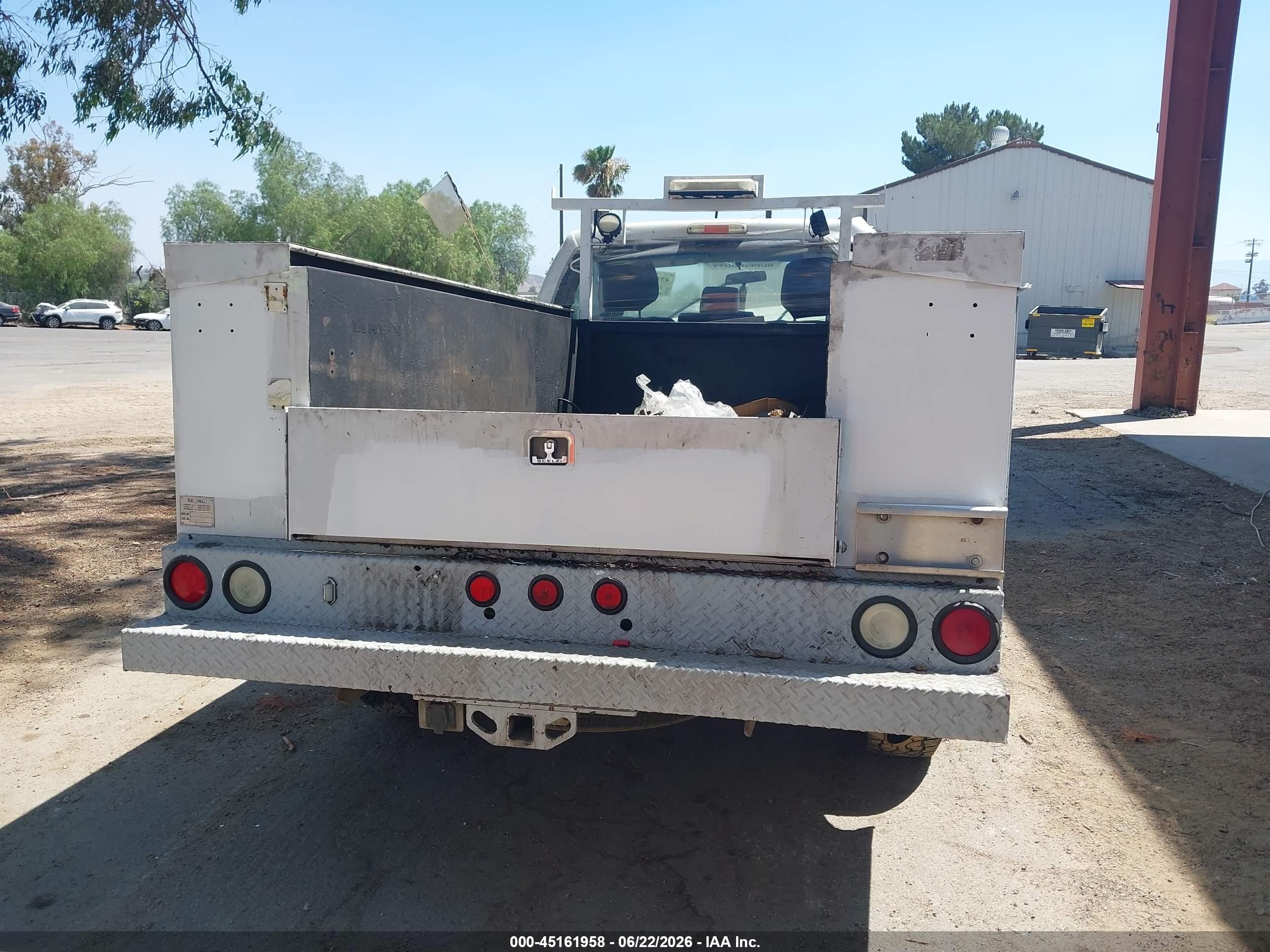 2015 Ford F-250 Xl White vin: 1FDBF2A6XFEB15816