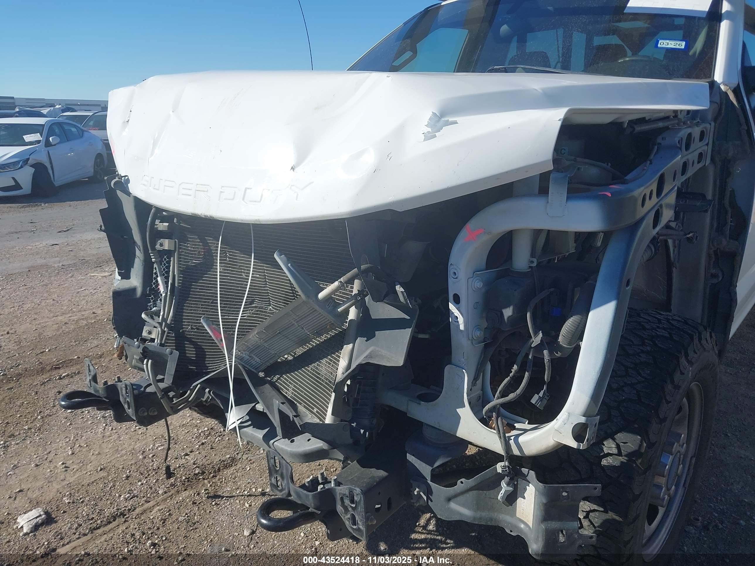 2021 Ford F-250 Xl White vin: 1FDBF2A6XMEC76342