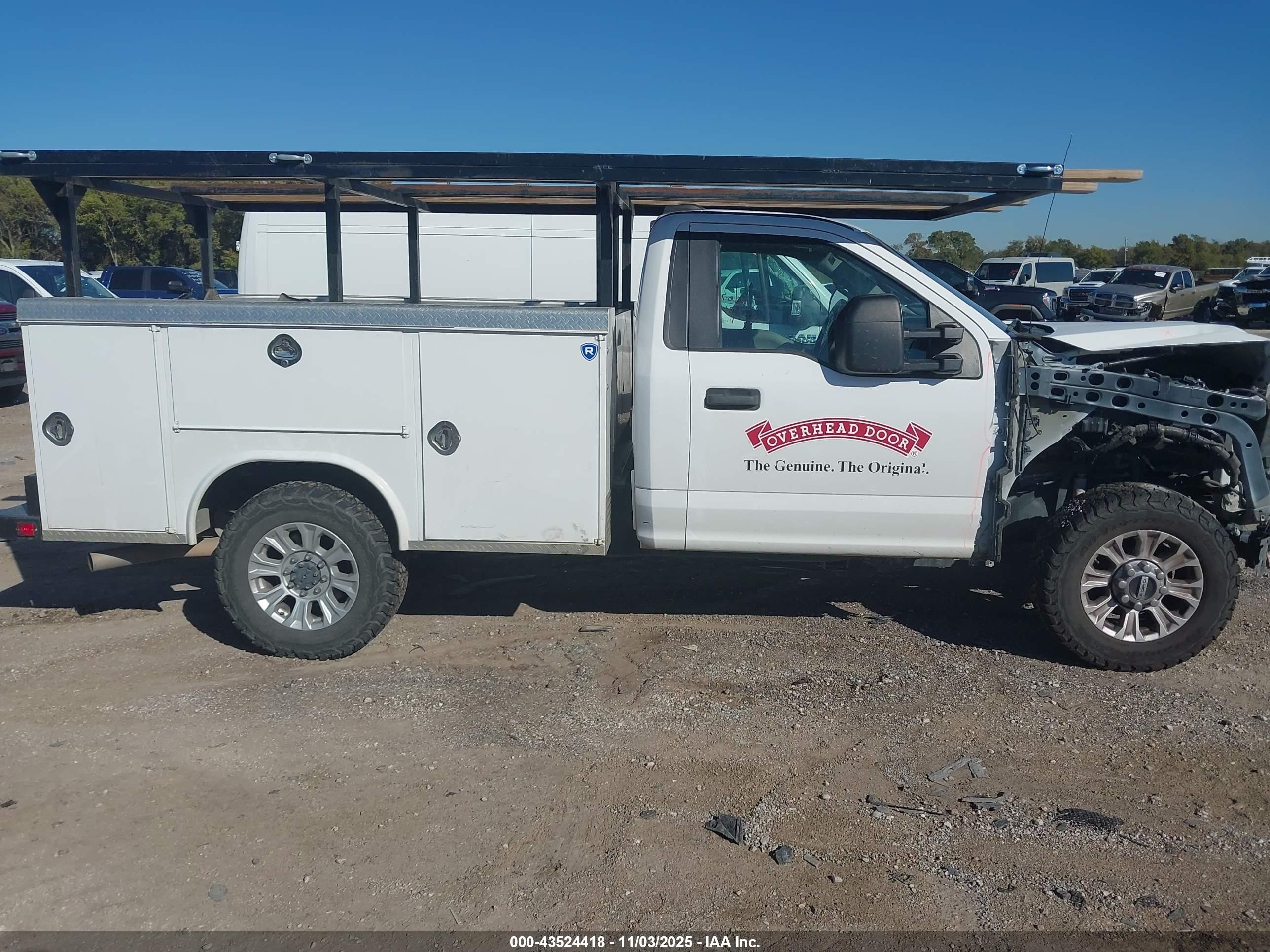 2021 Ford F-250 Xl White vin: 1FDBF2A6XMEC76342