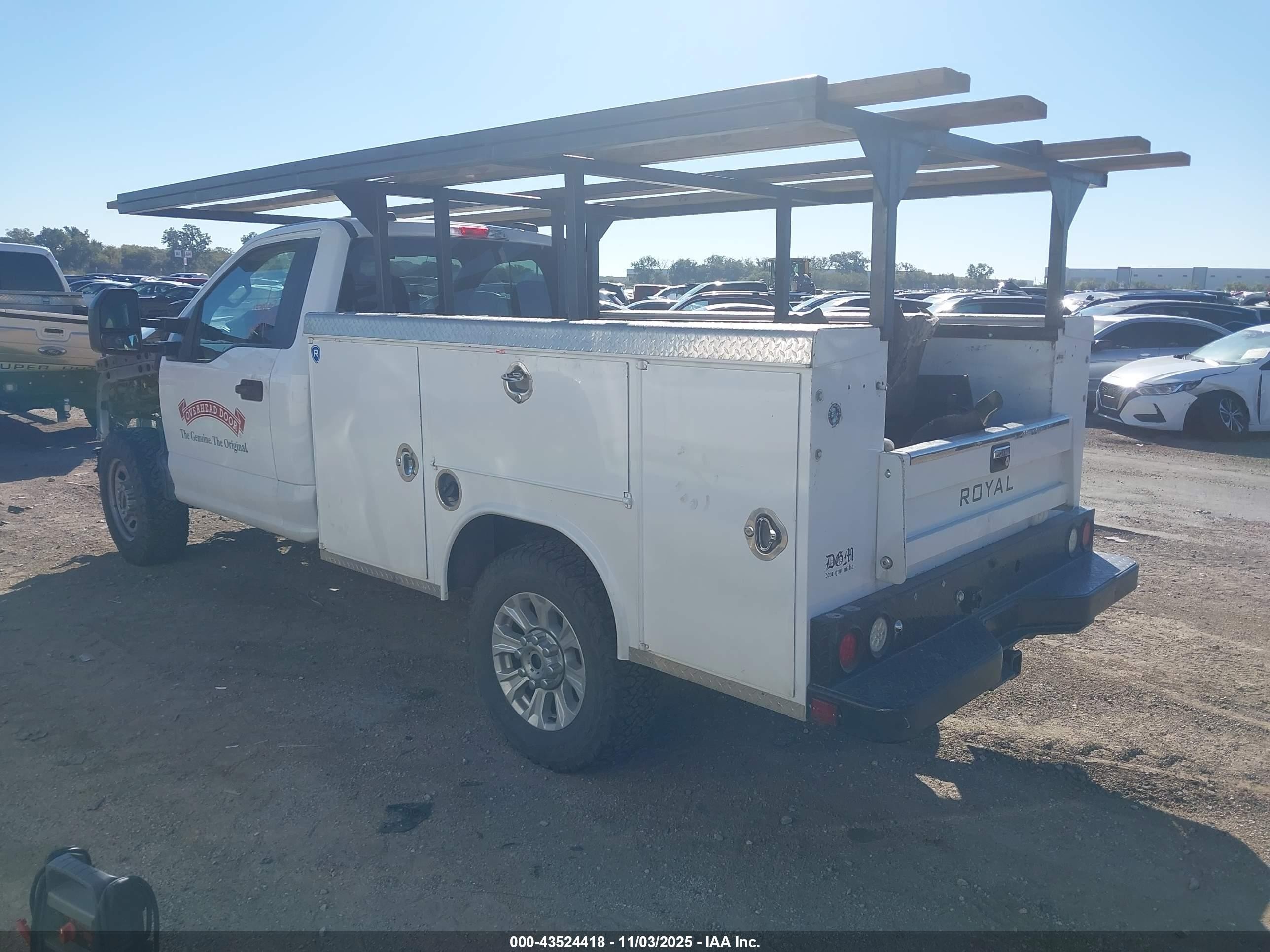 2021 Ford F-250 Xl White vin: 1FDBF2A6XMEC76342