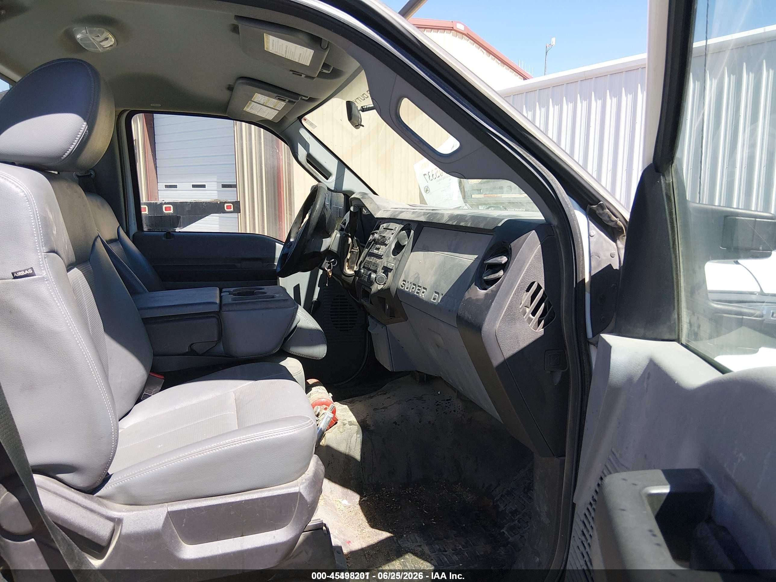 2015 Ford F-250 Xl White vin: 1FDBF2ATXFEA04527