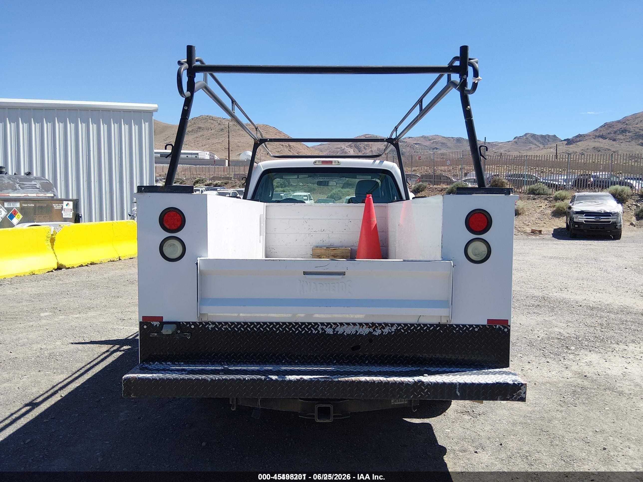 2015 Ford F-250 Xl White vin: 1FDBF2ATXFEA04527