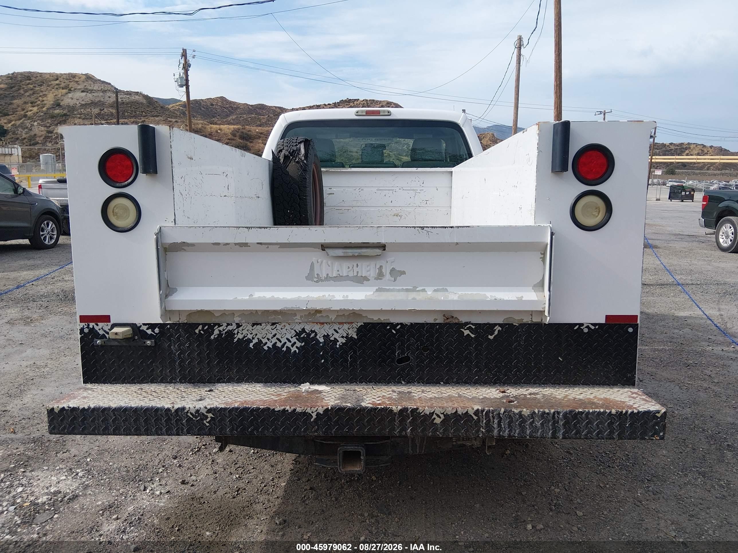 2015 Ford F-250 Xl Белый vin: 1FDBF2ATXFEA14569