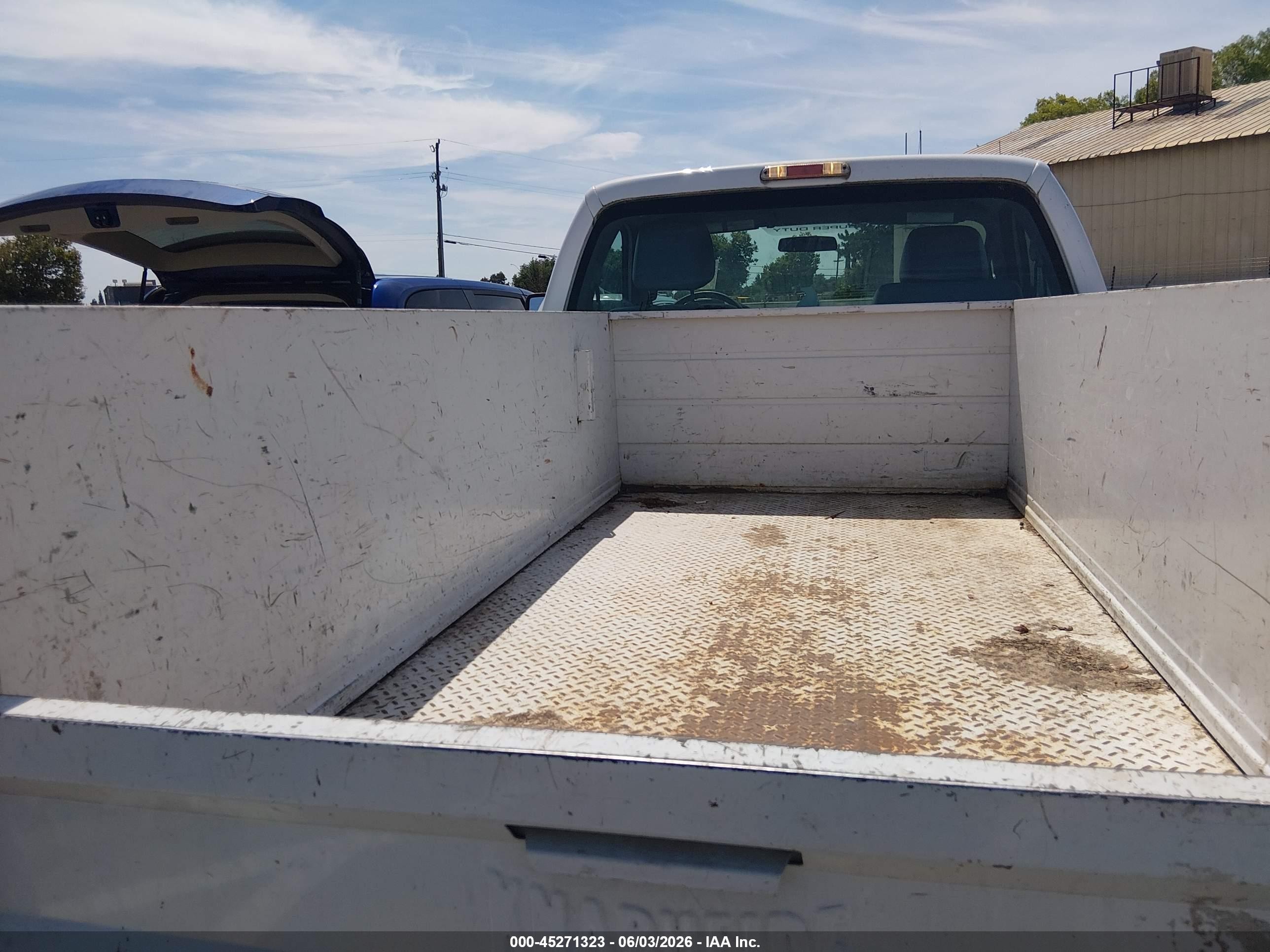2015 Ford F-250 Xl White vin: 1FDBF2B61FEA84051