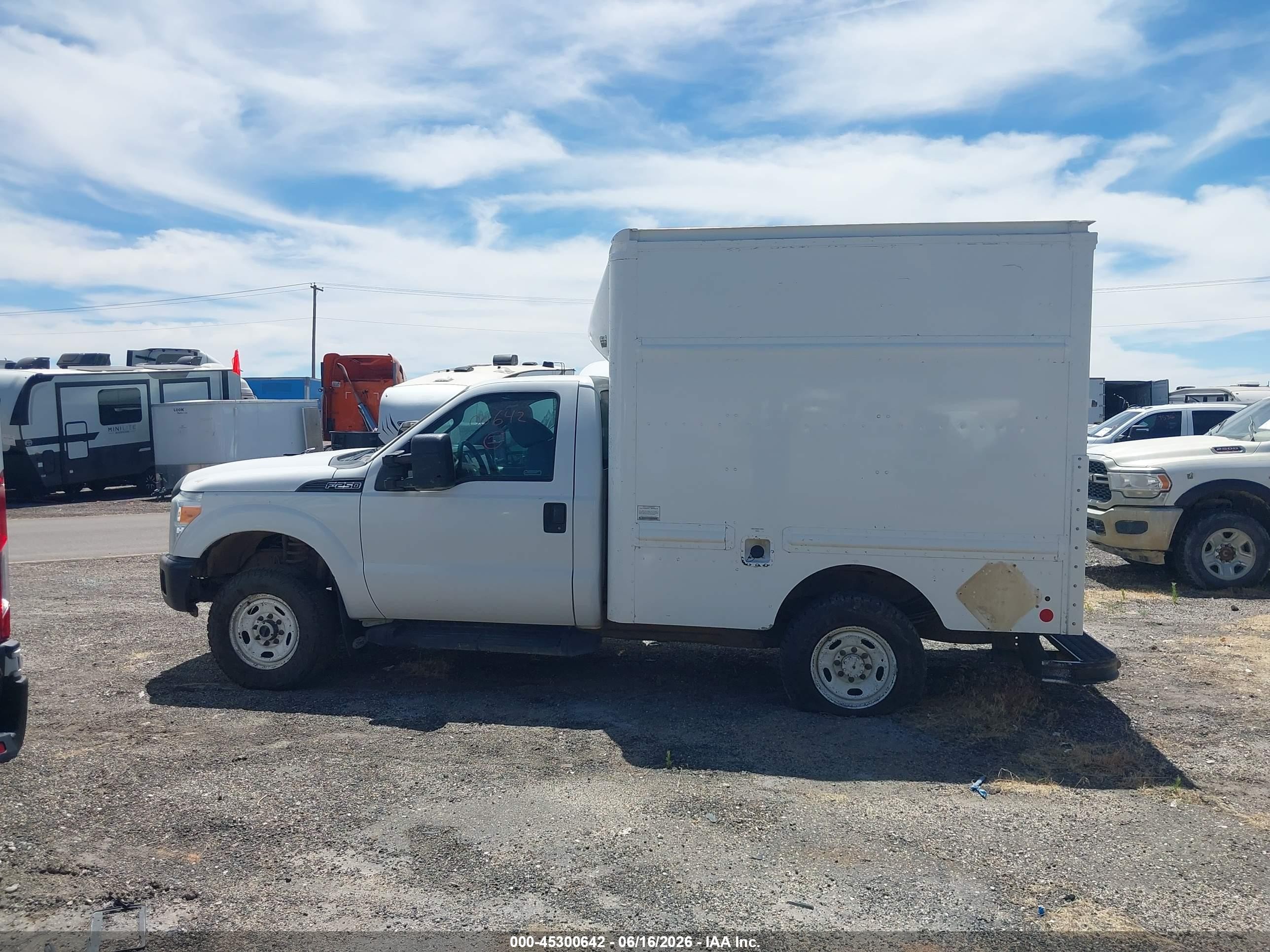 2015 Ford F-250 Xl White vin: 1FDBF2B67FEA47599