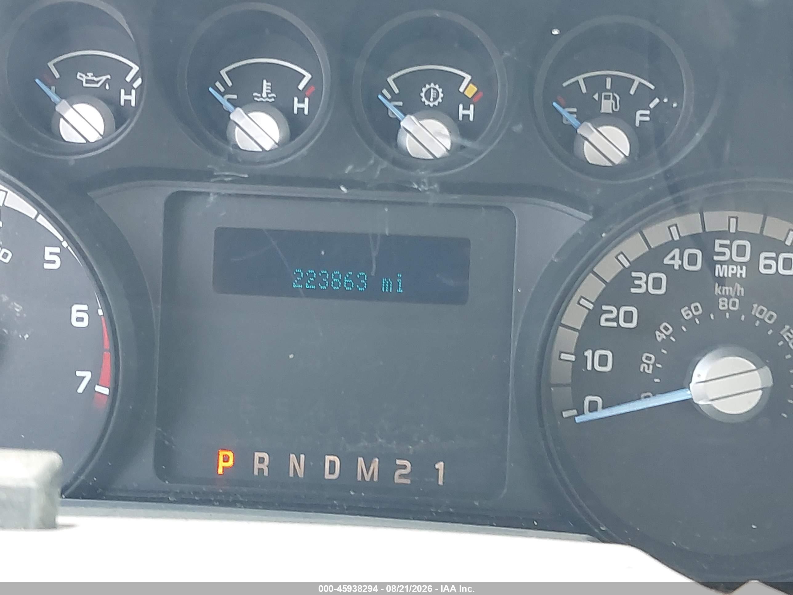2012 Ford F-250 Xl Белый vin: 1FDBF2B68CEA29835