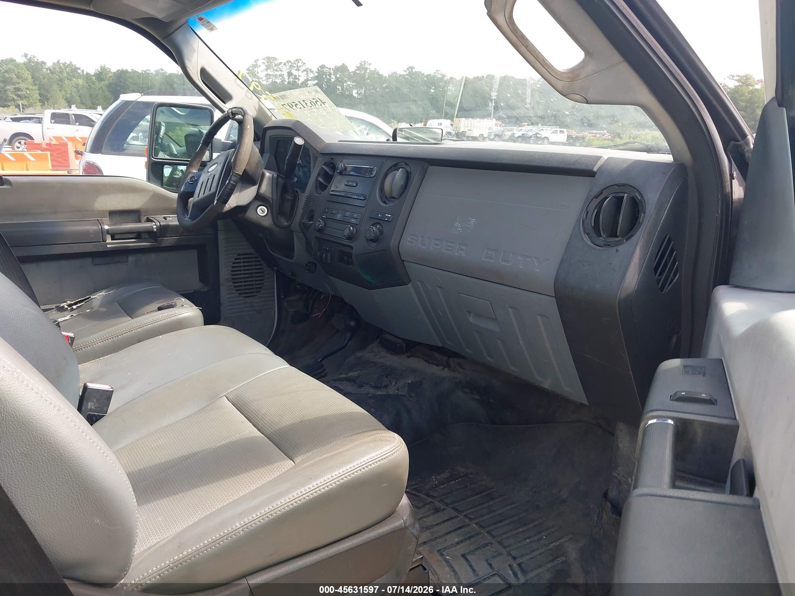 2013 Ford Super Duty F-250 Srw Xl Белый vin: 1FDBF2B6XDEA18580
